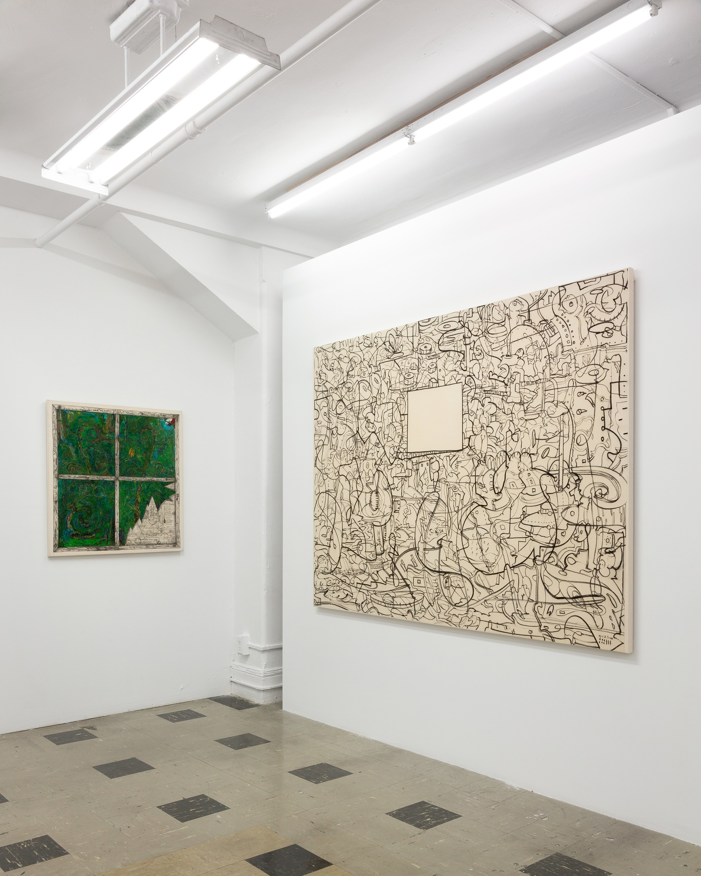 William T. Wiley, Real Eye On Change at Gordon Robichaux, photo 13