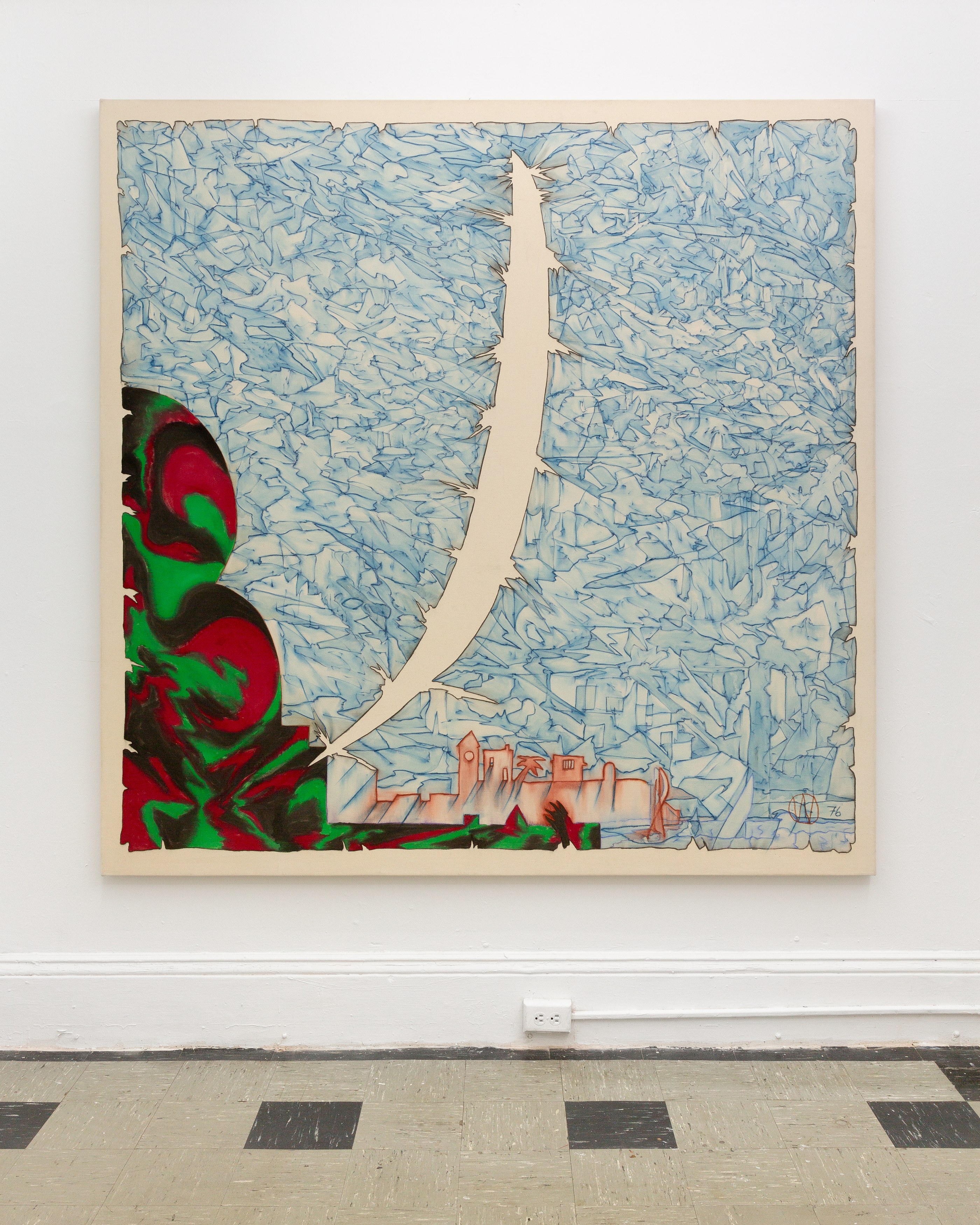 William T. Wiley, Real Eye On Change at Gordon Robichaux, photo 35
