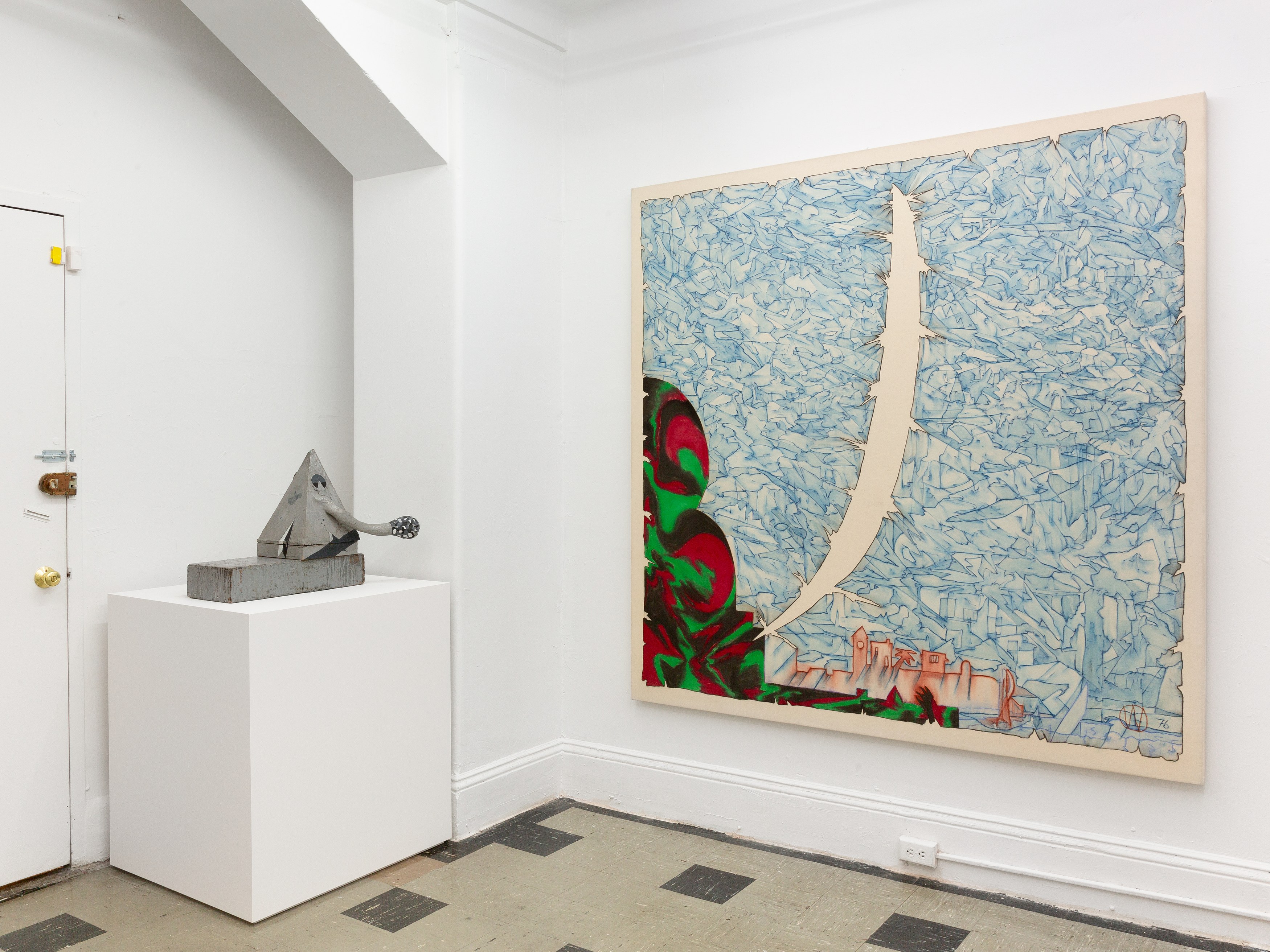William T. Wiley, Real Eye On Change at Gordon Robichaux, photo 38