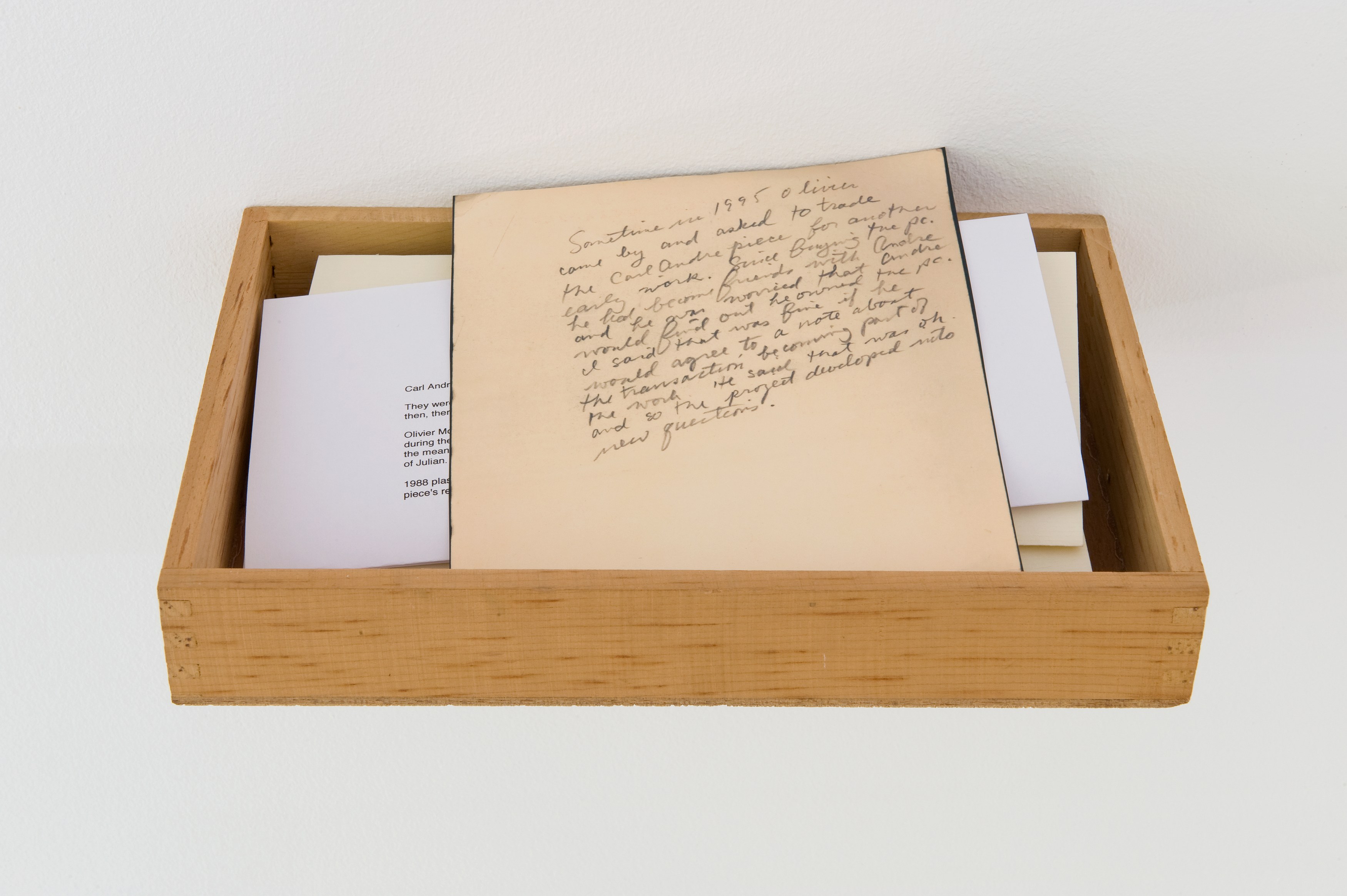 Ben Kinmont, Carl Andre killed his wife at Air de Paris, photo 3