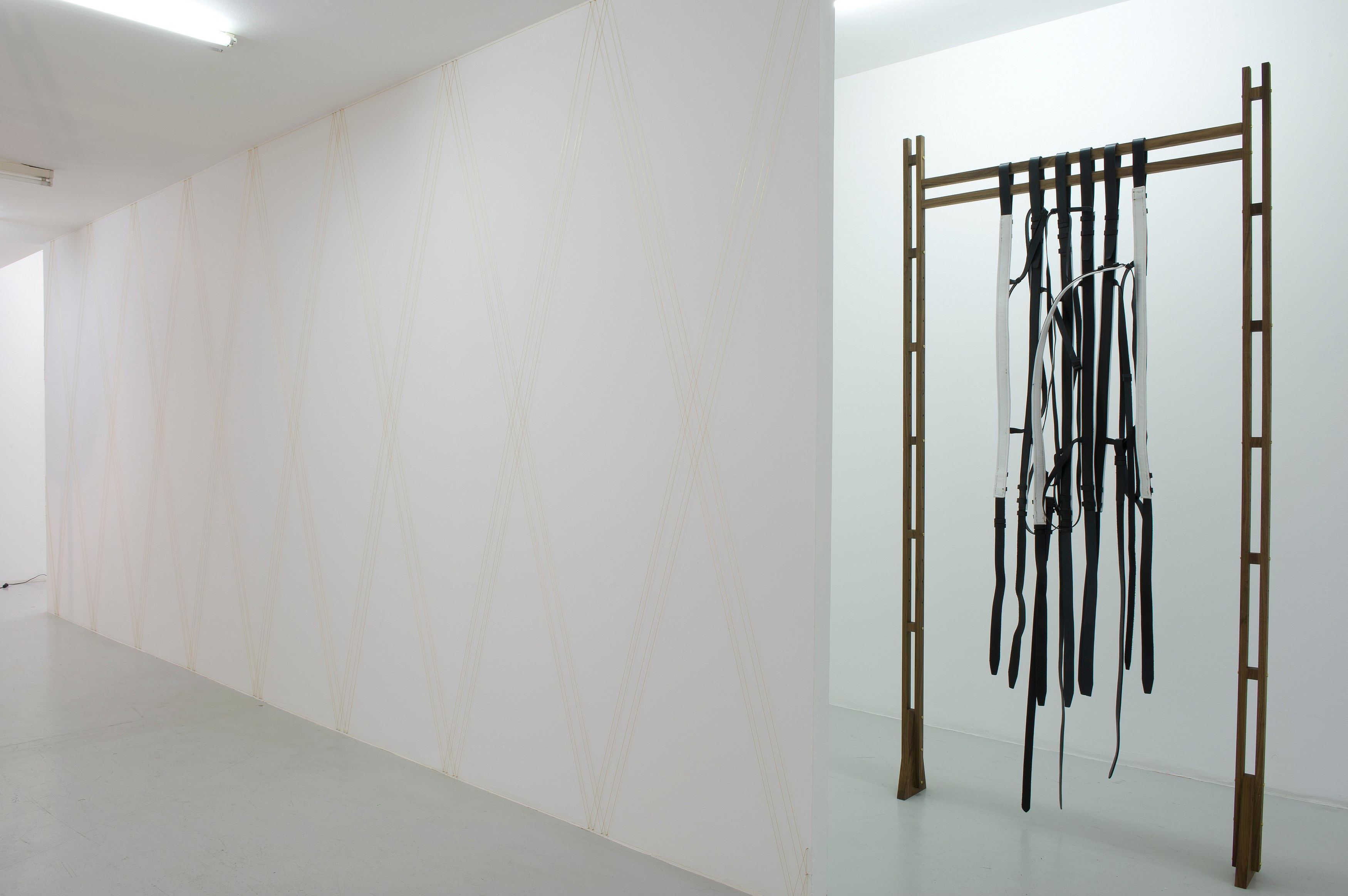 Leonor Antunes, the parallel bars at Air de Paris, photo 5