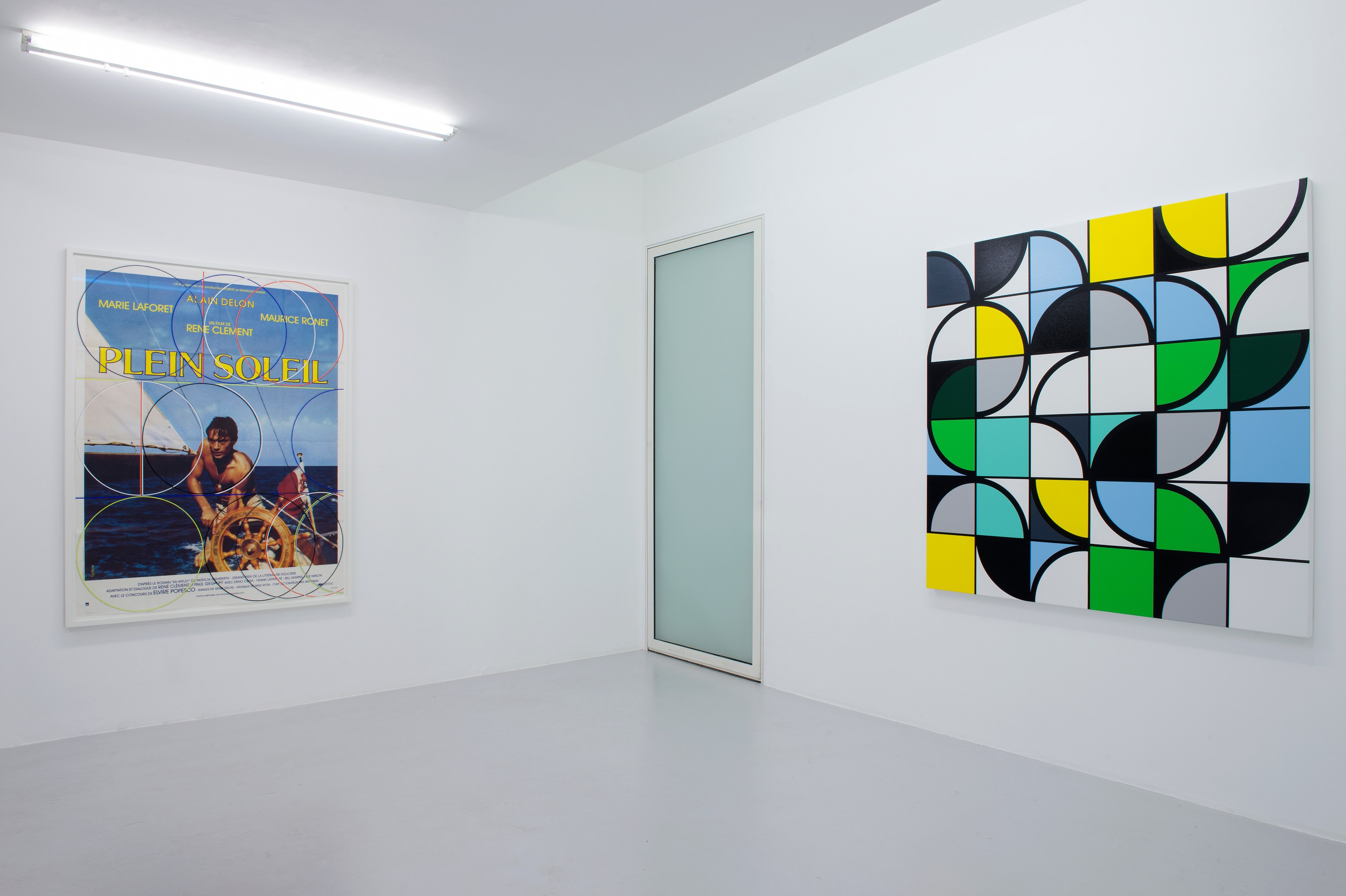 Sarah Morris, Once a Thief at Air de Paris, photo 4