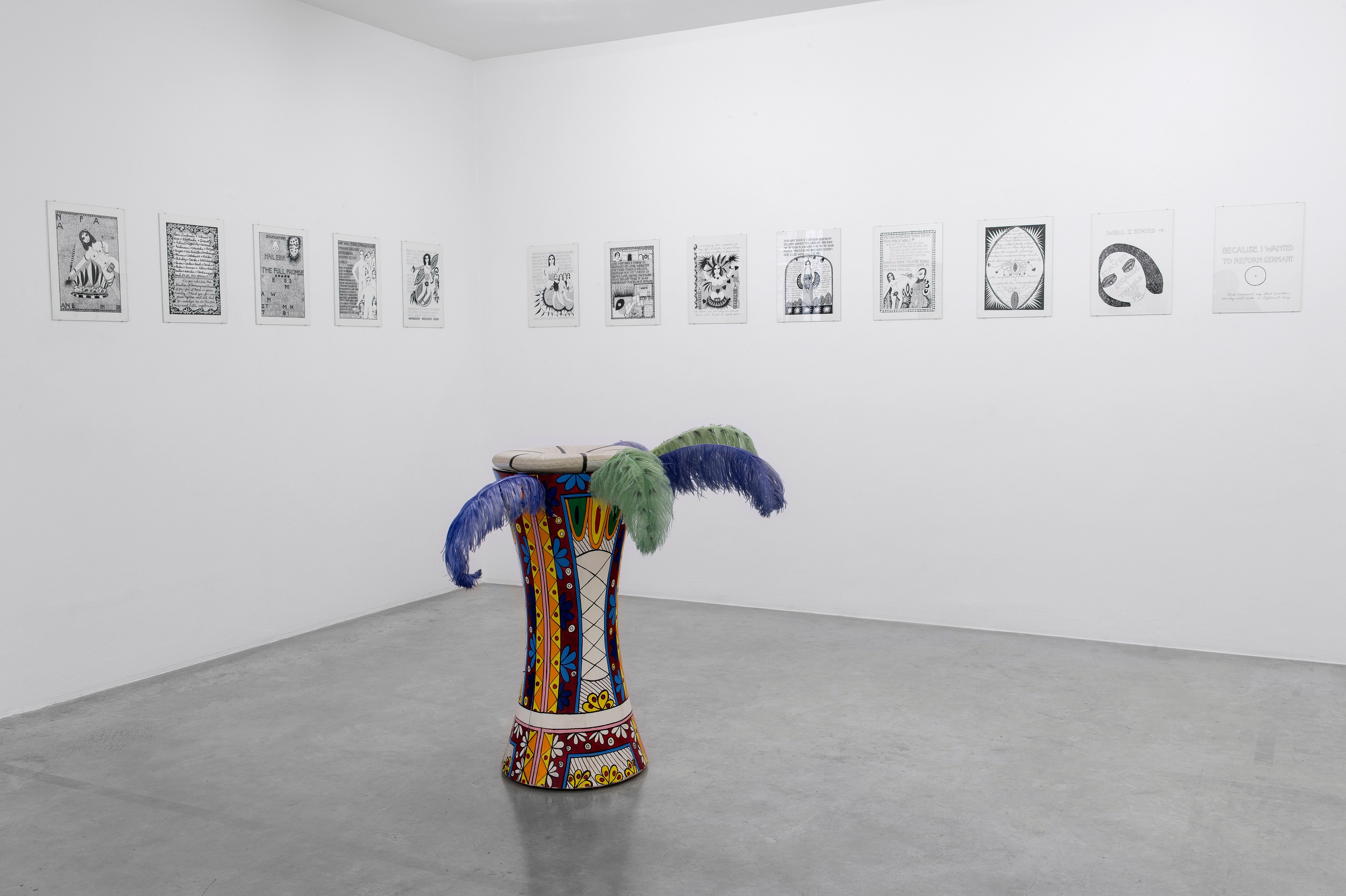 Dorothy Iannone, Welcome To Our Show at Air de Paris, photo 5