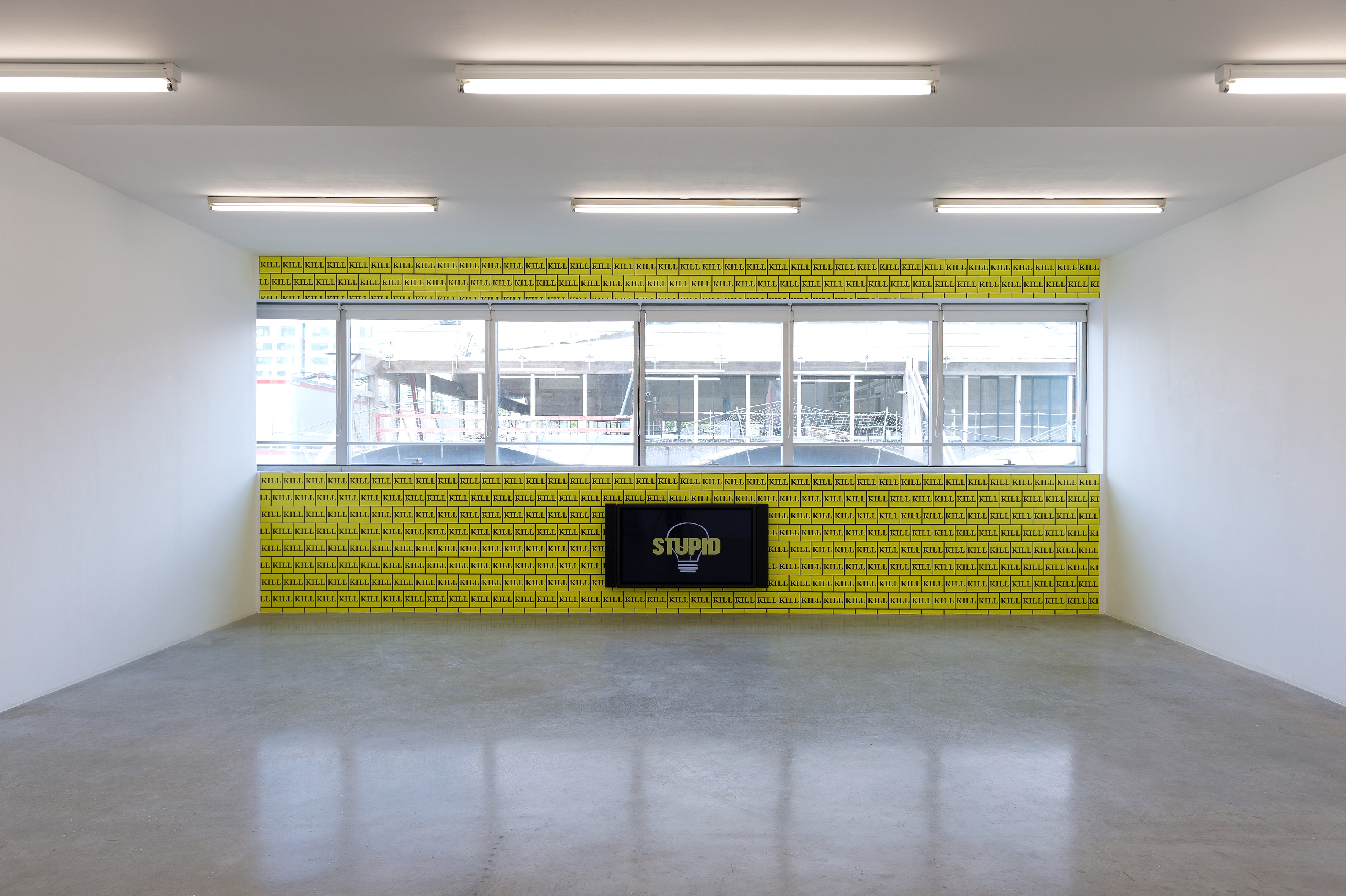 Sturtevant, Kill Stupidity at Air de Paris, photo 4