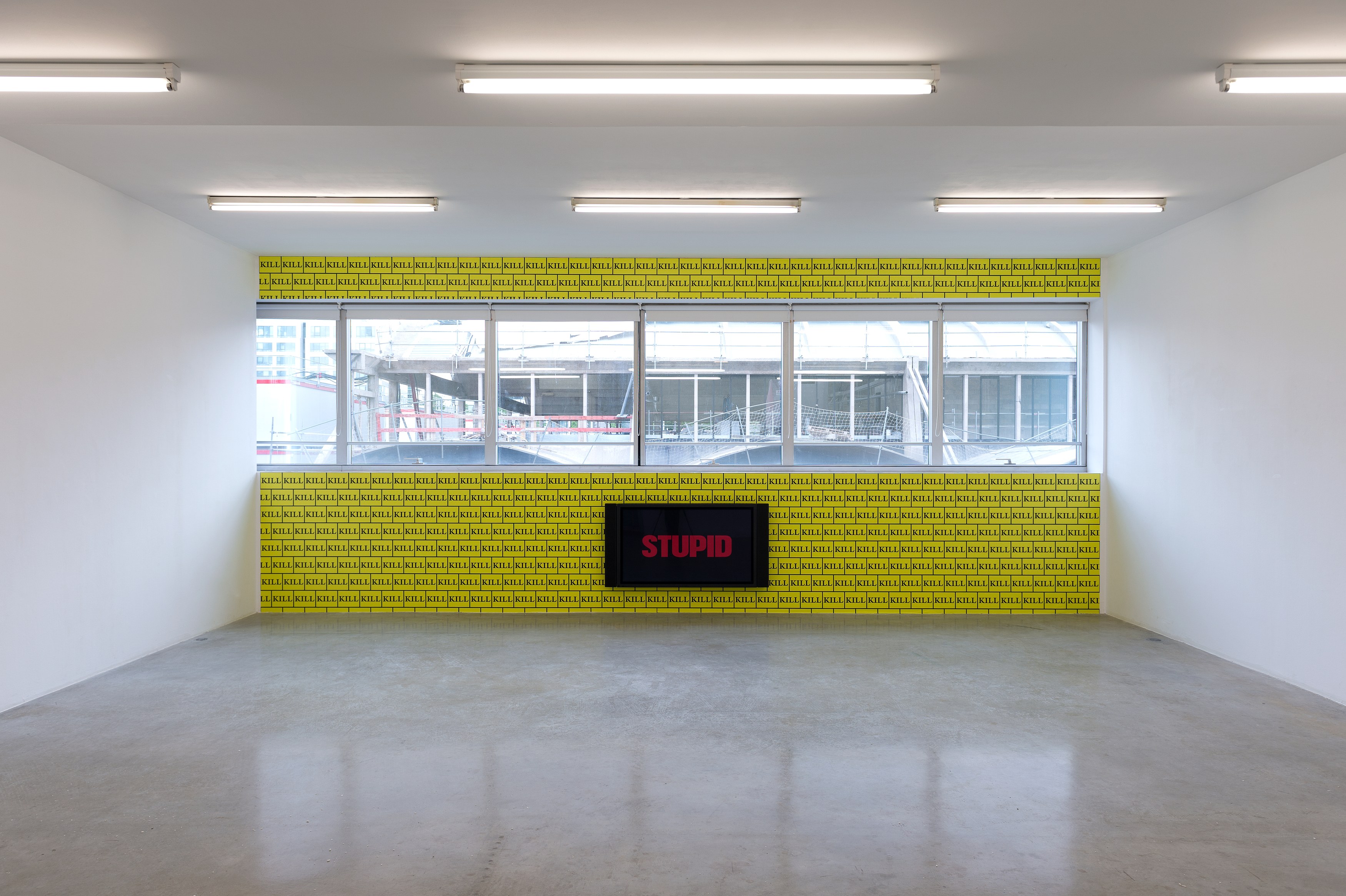 Sturtevant, Kill Stupidity at Air de Paris, photo 3
