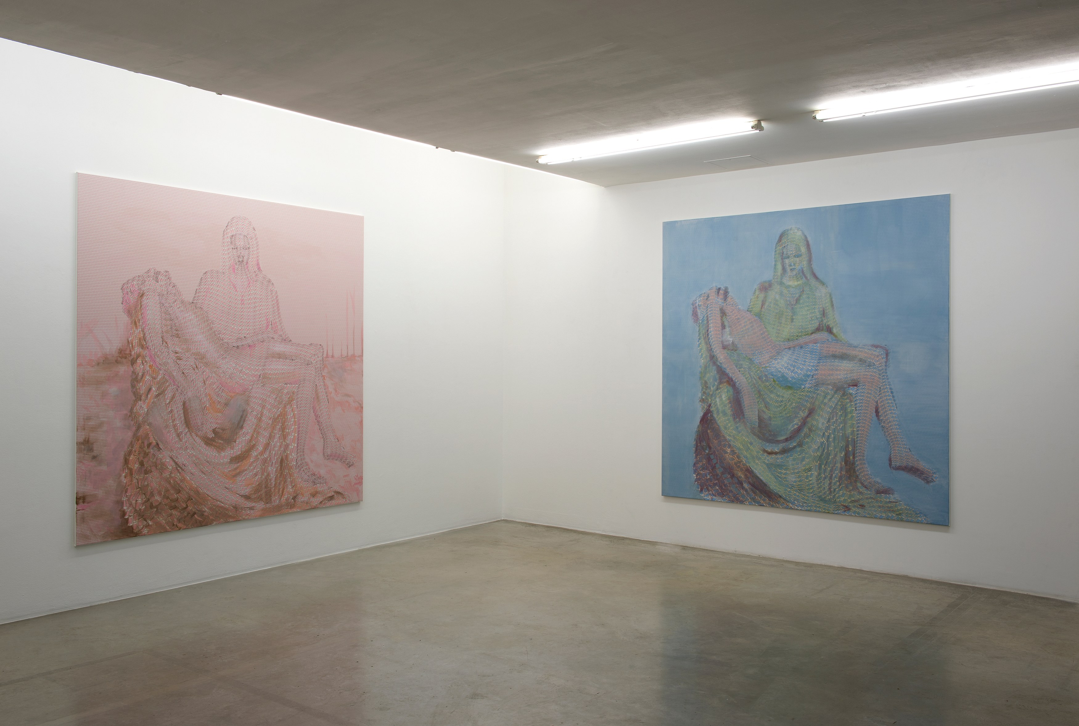 Thomas Bayrle, Cowboy Tapisserie Pietà at Air de Paris, photo 2