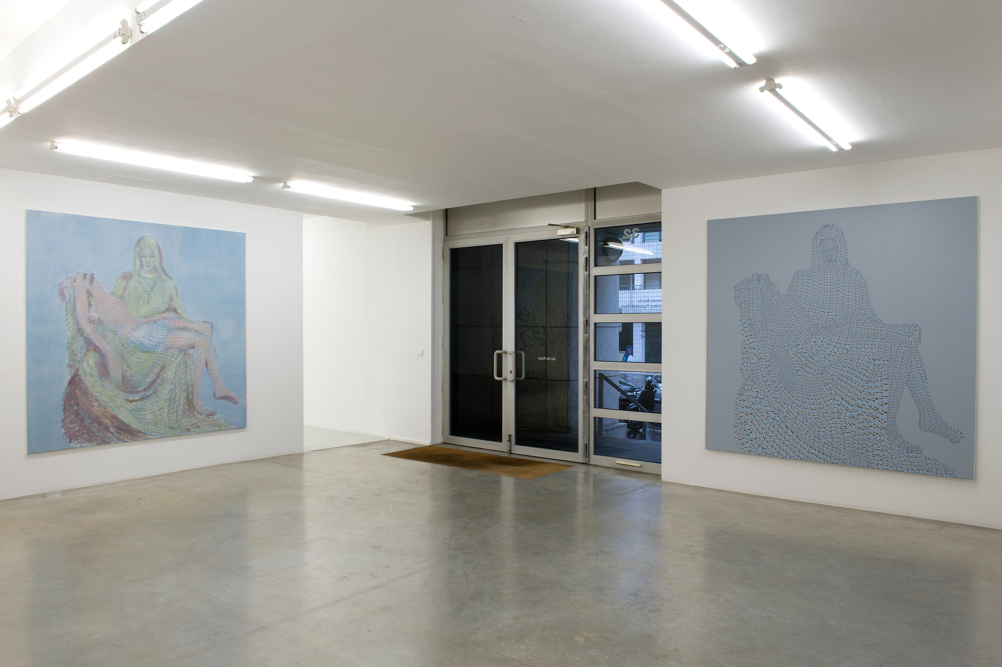 Thomas Bayrle, Cowboy Tapisserie Pietà at Air de Paris, photo 3
