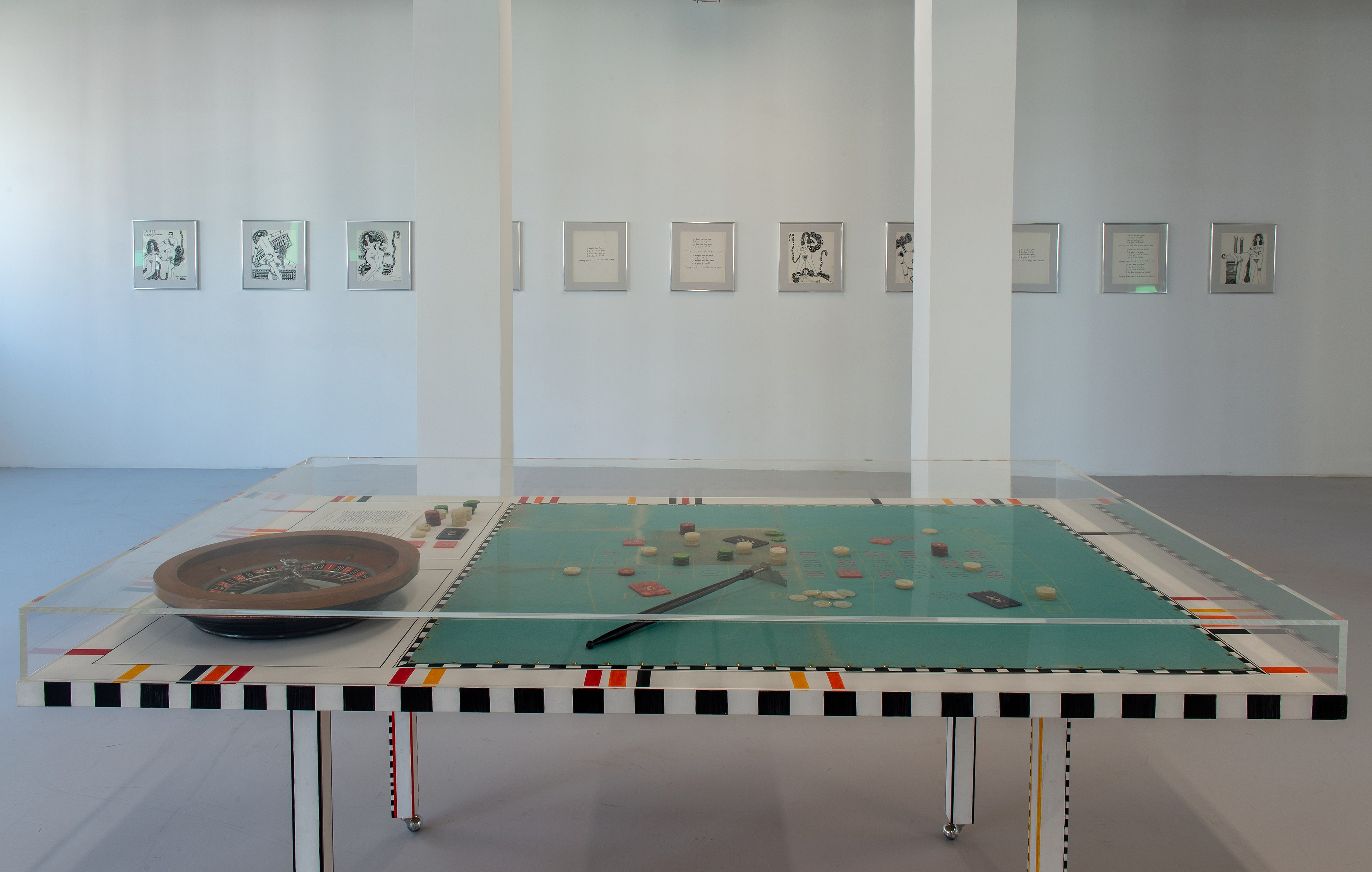 Dorothy Iannone, Extase and The Roulette Table at Air de Paris, photo 4