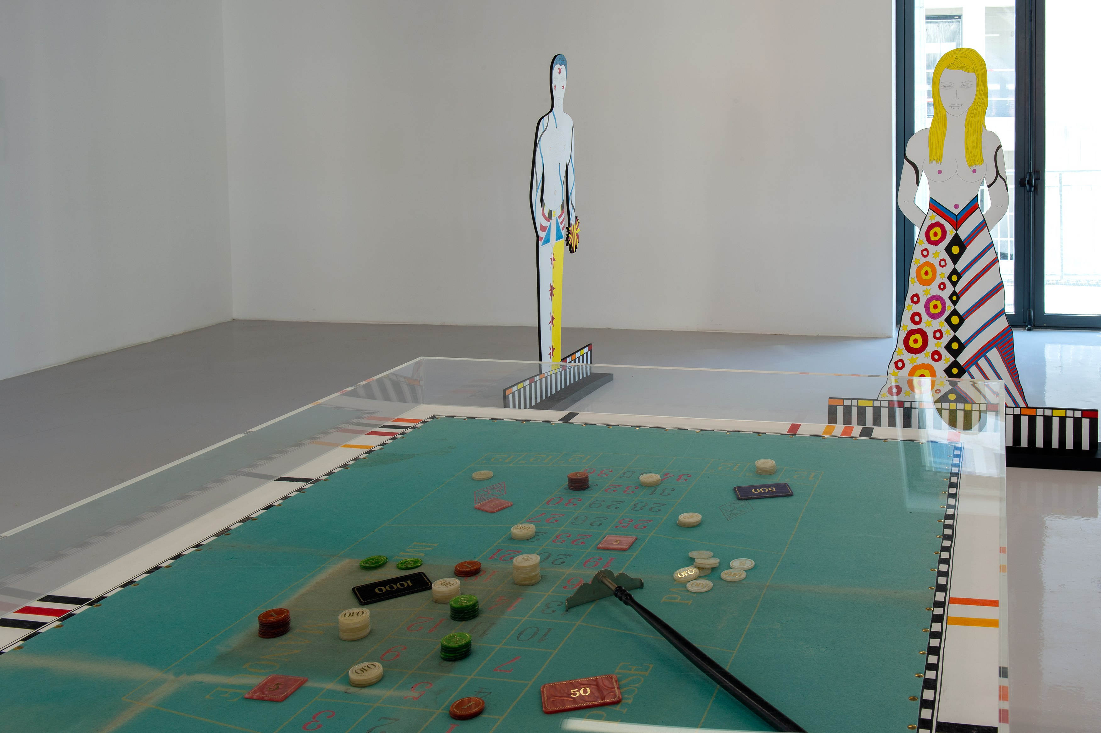 Dorothy Iannone, Extase and The Roulette Table at Air de Paris, photo 5