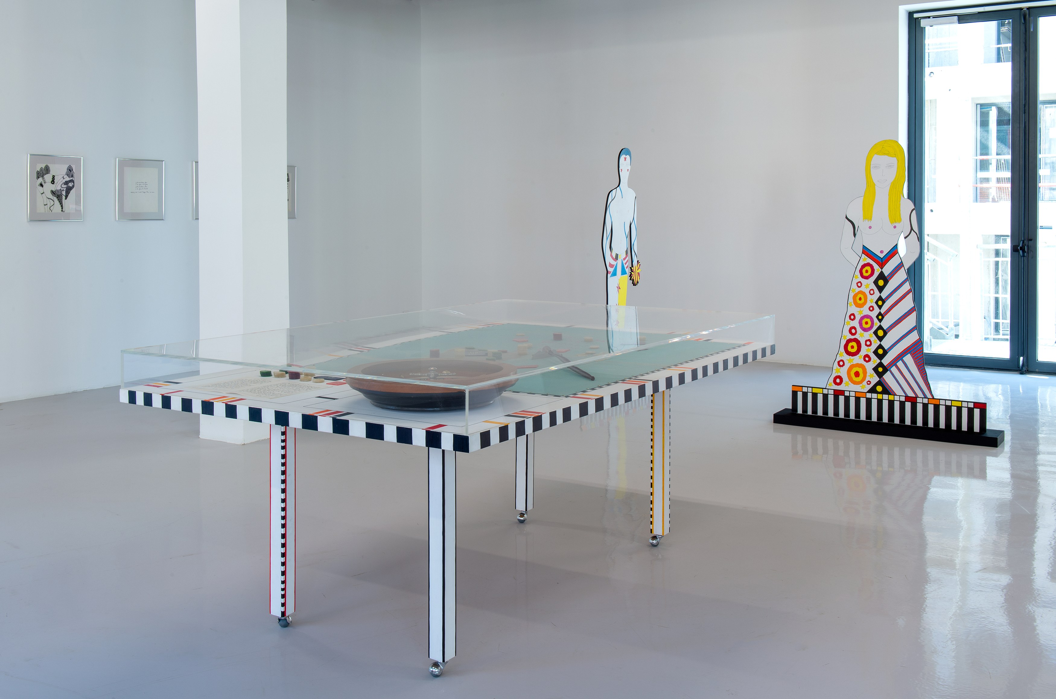 Dorothy Iannone, Extase and The Roulette Table at Air de Paris, photo 7