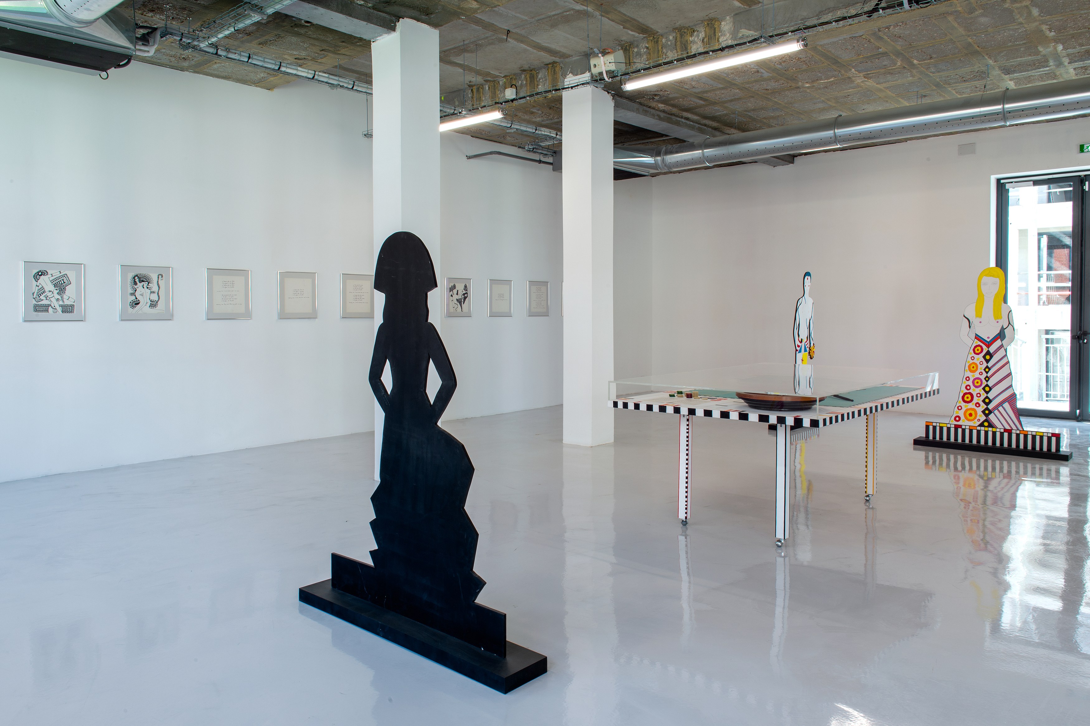 Dorothy Iannone, Extase and The Roulette Table at Air de Paris, photo 2