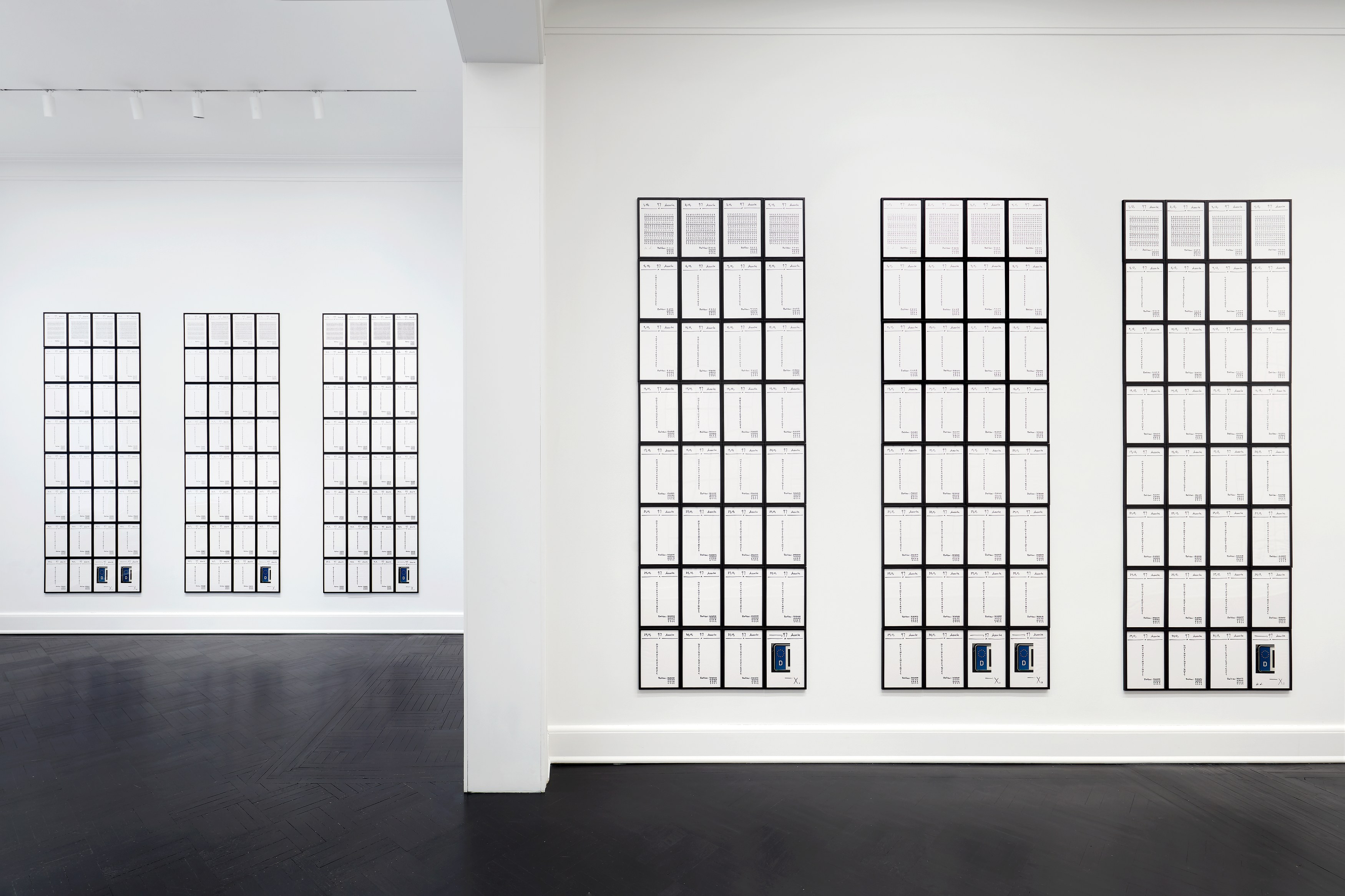 Hanne Darboven, Europa 97 at Petzel, photo 8
