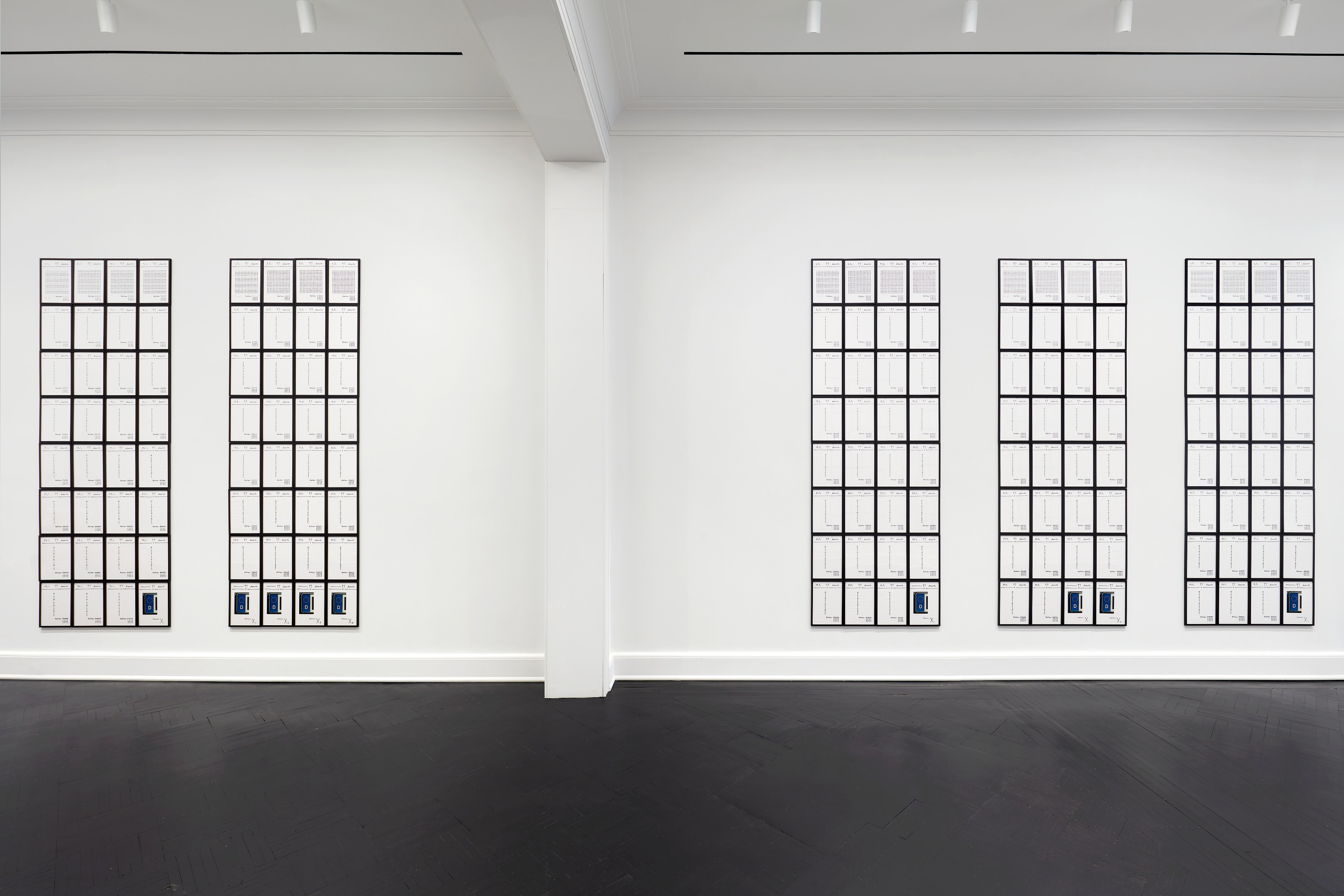 Hanne Darboven, Europa 97 at Petzel, photo 4