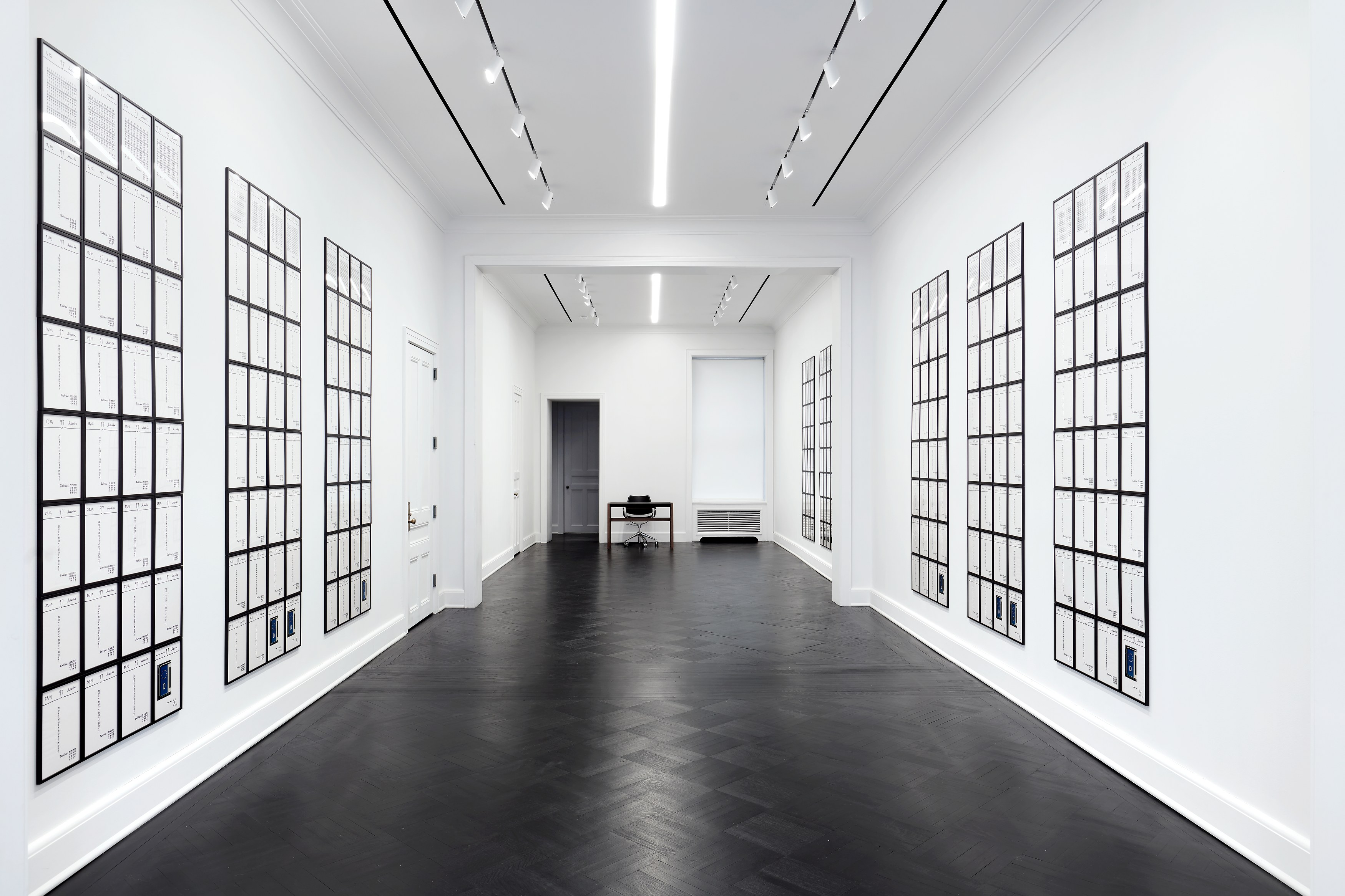 Hanne Darboven, Europa 97 at Petzel, photo 6