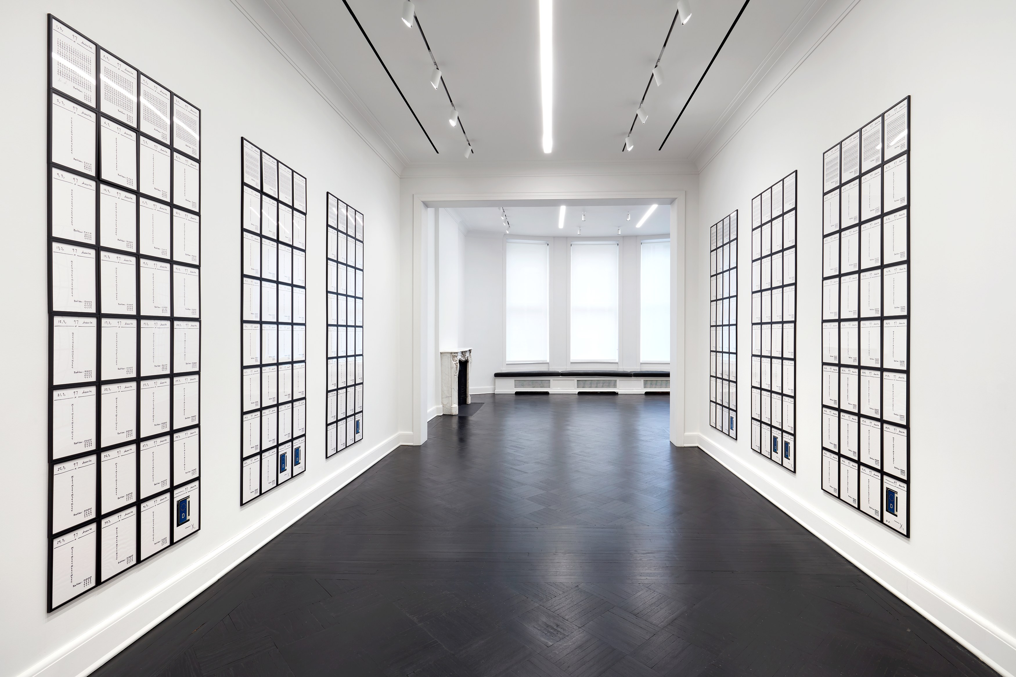 Hanne Darboven, Europa 97 at Petzel, photo 7