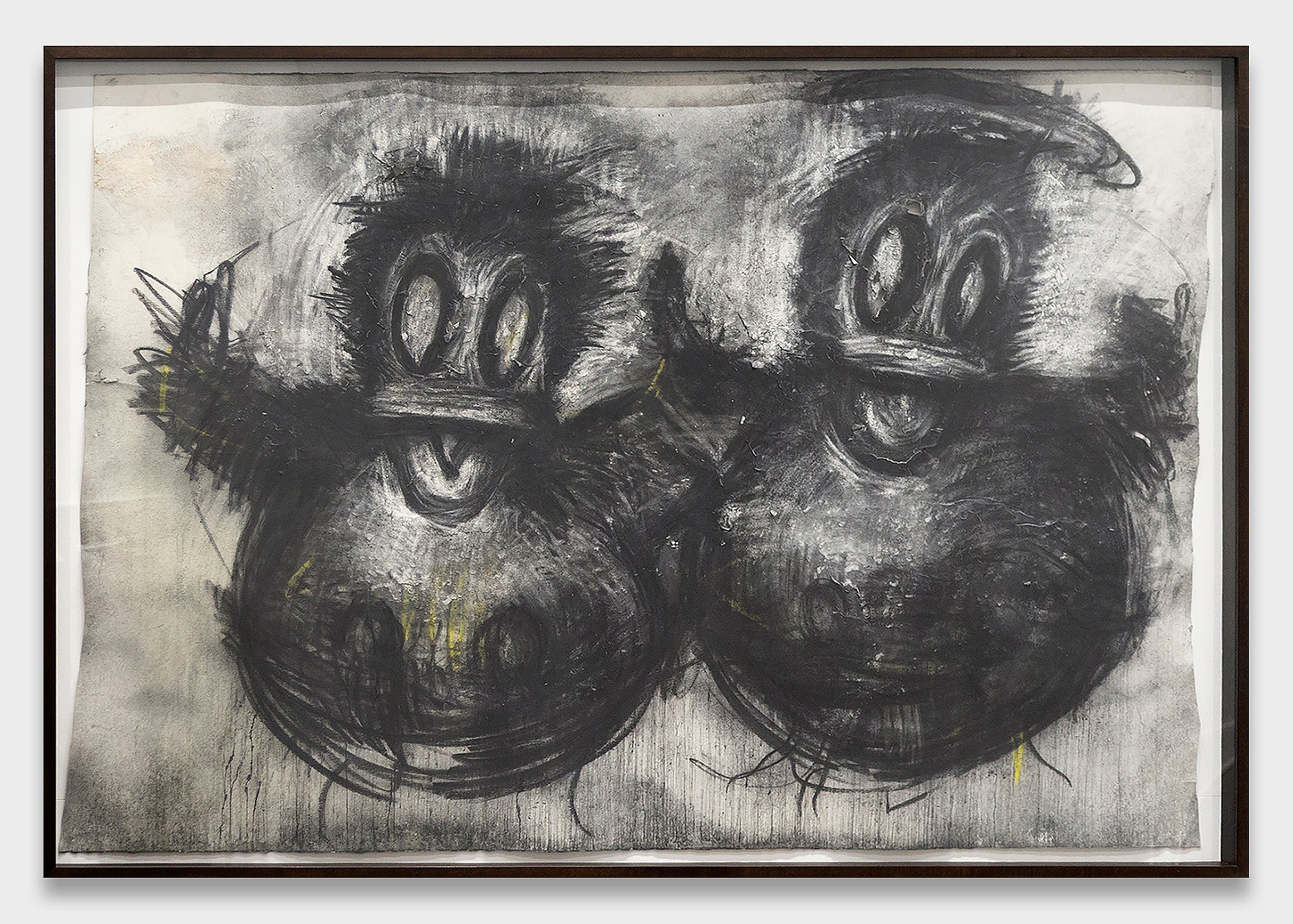 Joyce Pensato, Batman vs. Spiderman at Petzel, photo 12