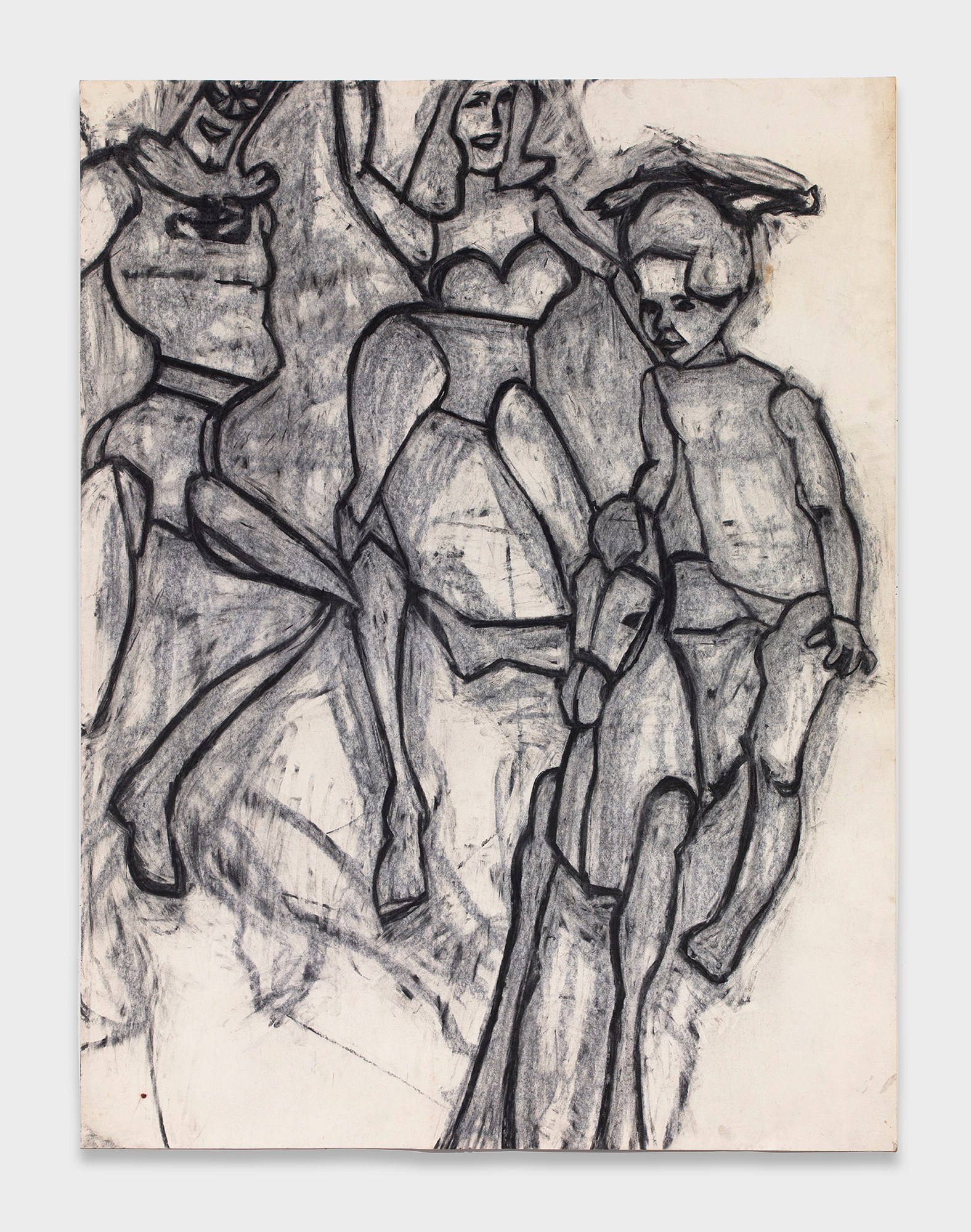 Joyce Pensato, Batman vs. Spiderman at Petzel, photo 16