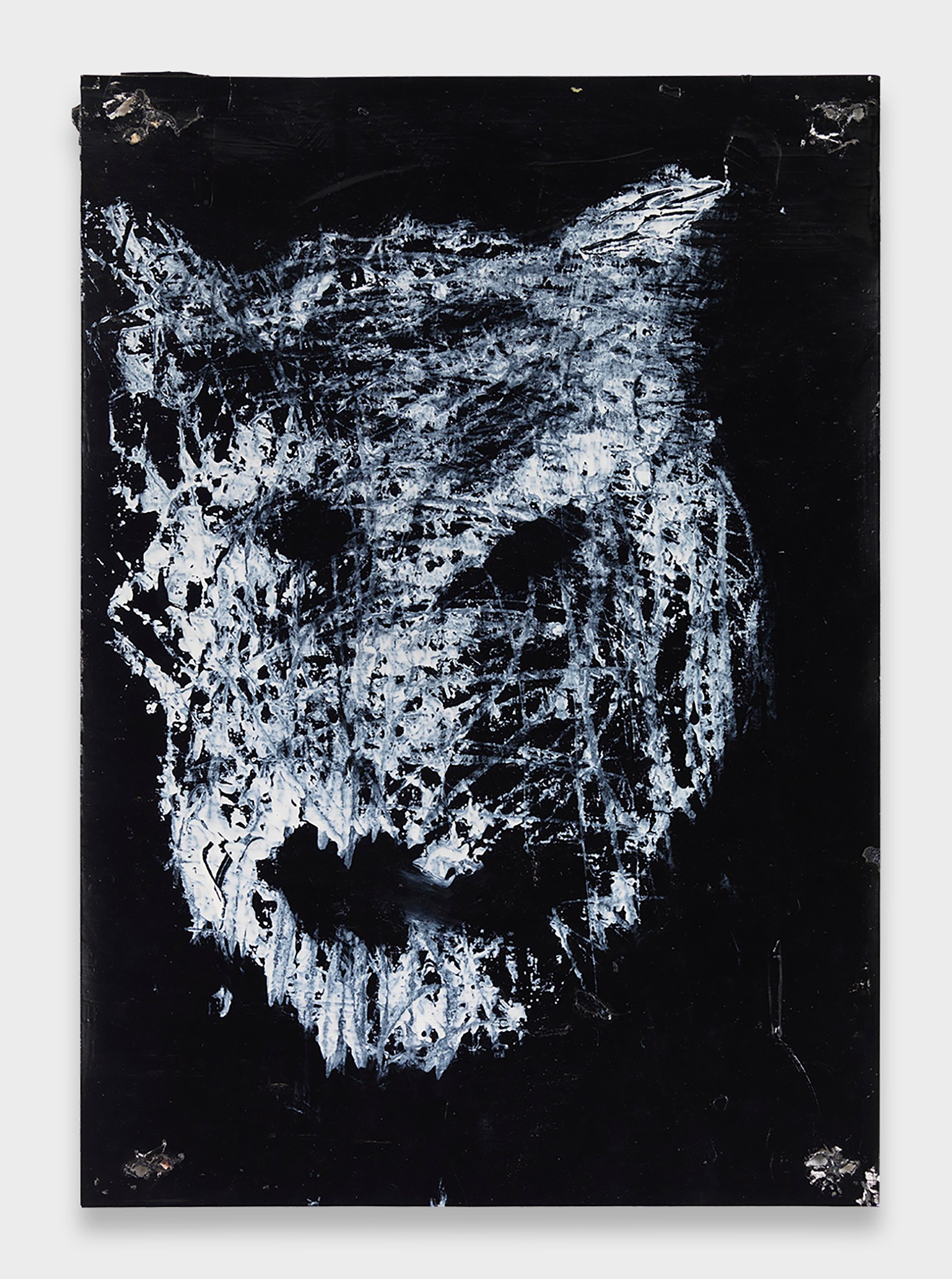 Joyce Pensato, Batman vs. Spiderman at Petzel, photo 23