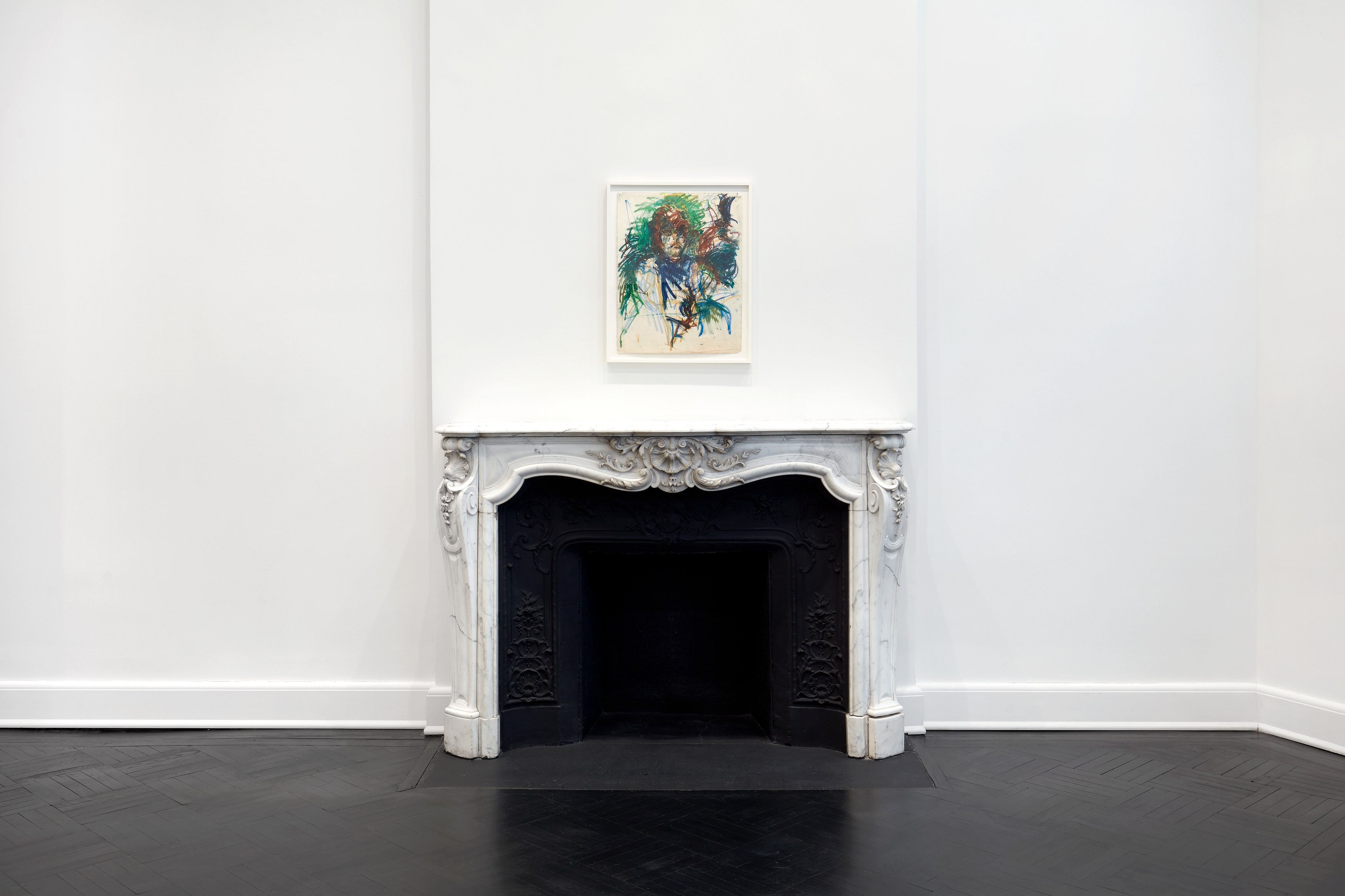 Joyce Pensato, Batman vs. Spiderman at Petzel, photo 10