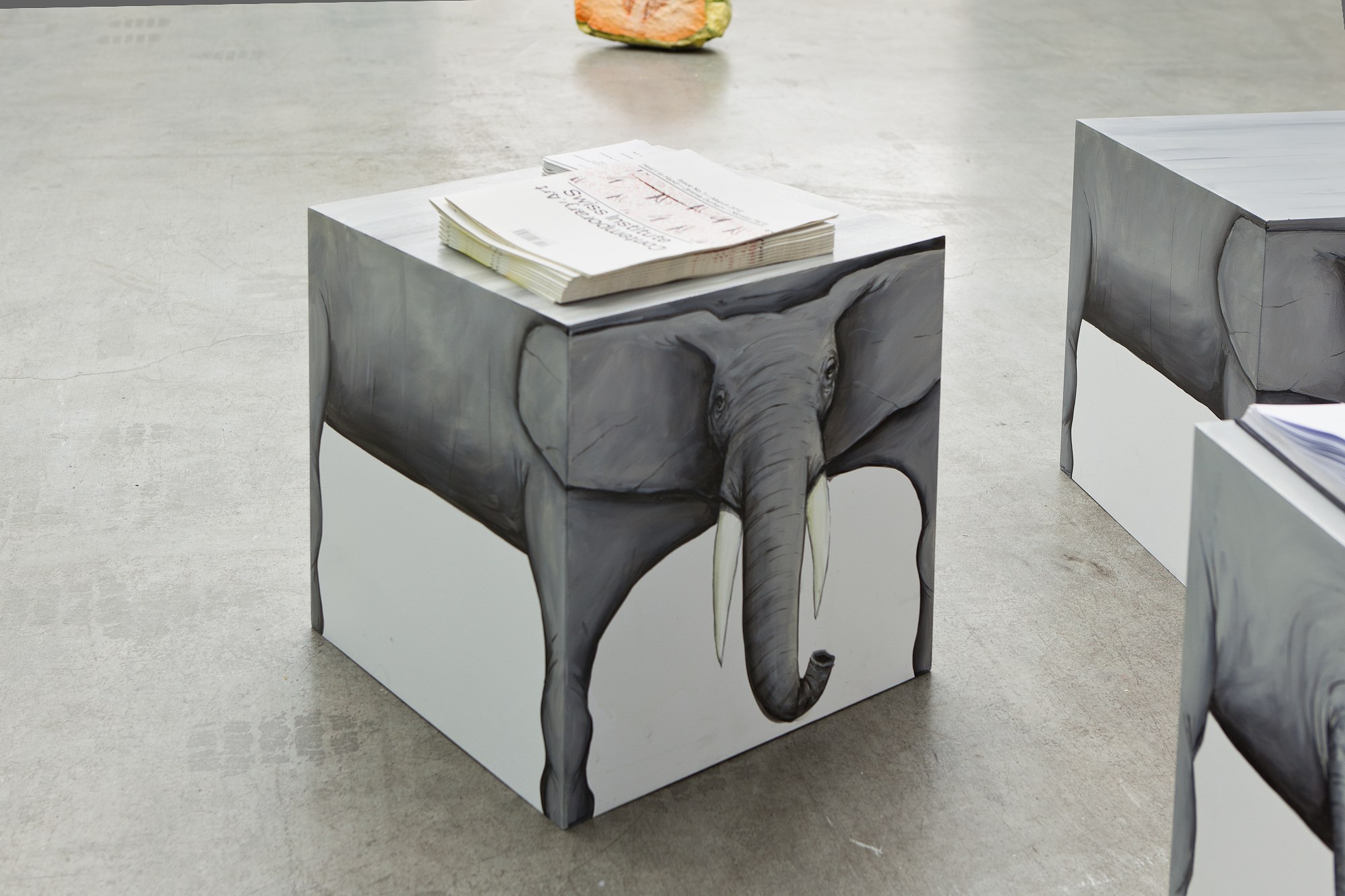 Nicolas Party, Still Life, Stones, and Elephants at Swiss Institute, photo 12