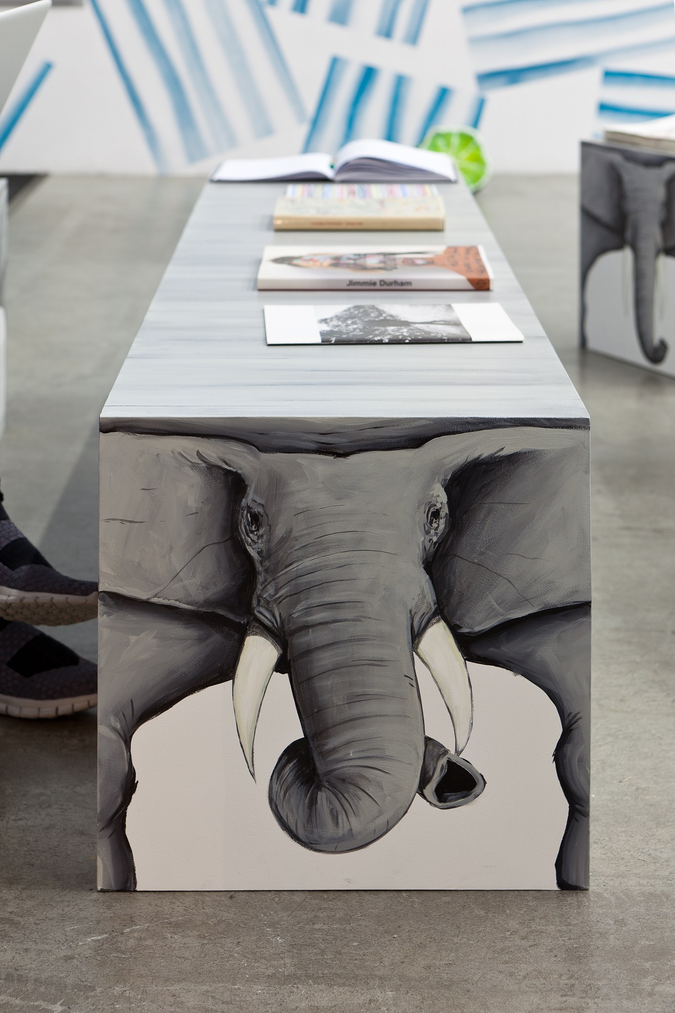 Nicolas Party, Still Life, Stones, and Elephants at Swiss Institute, photo 13