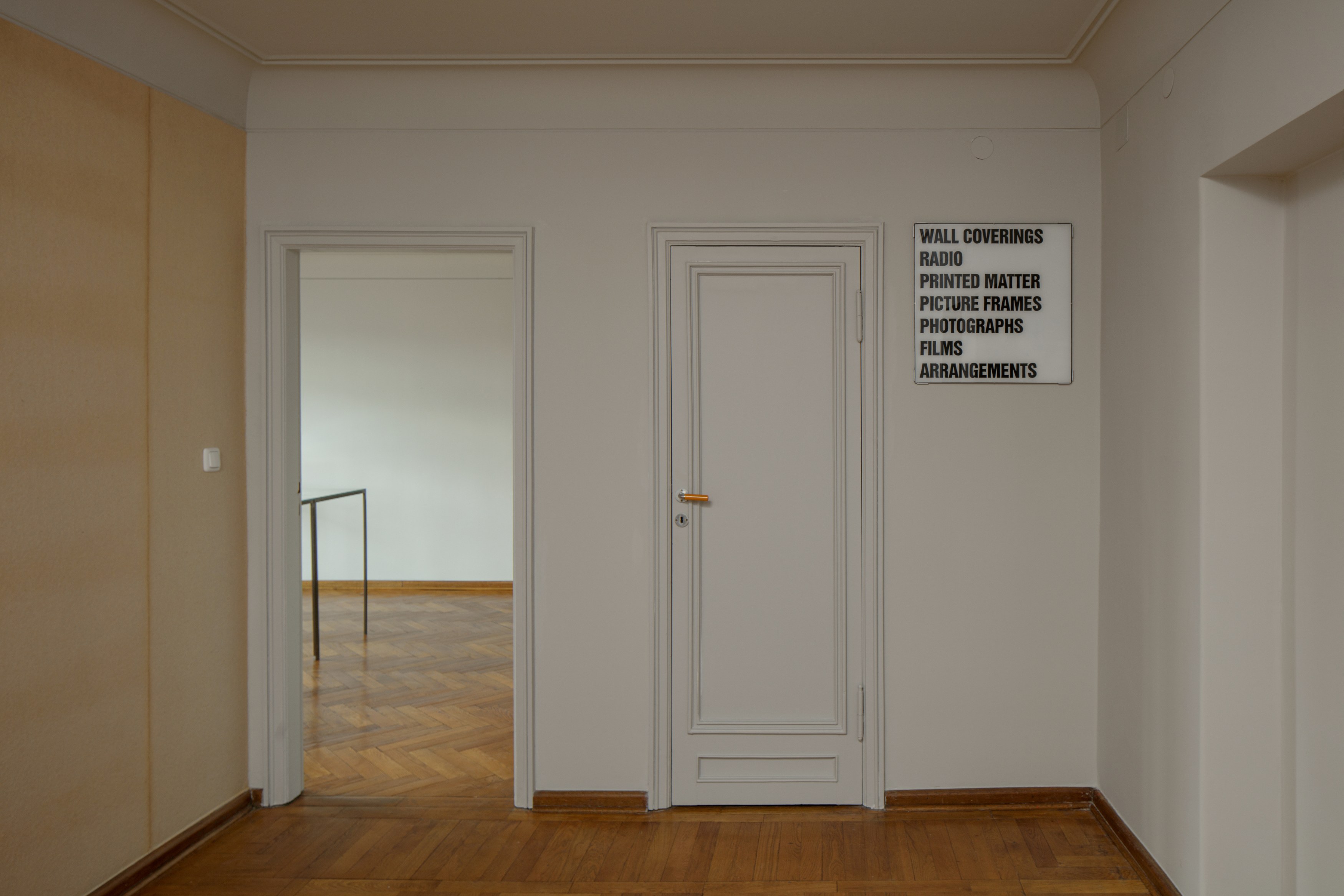 Christopher Williams, Werbung: Adapted for Use at Sammlung Haubrok and Paris Bar, Berlin, photo 2