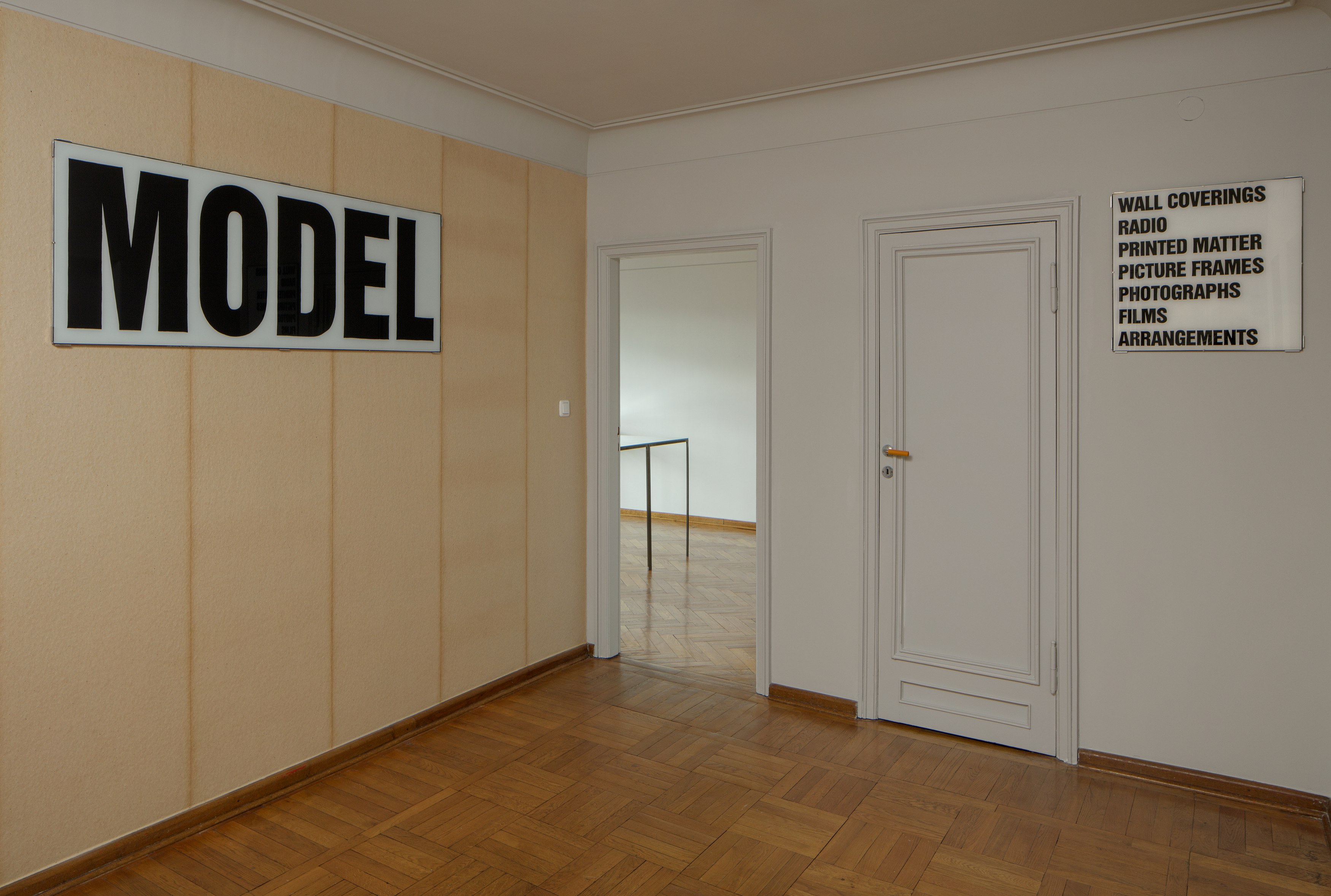 Christopher Williams, Werbung: Adapted for Use at Sammlung Haubrok and Paris Bar, Berlin, photo 3