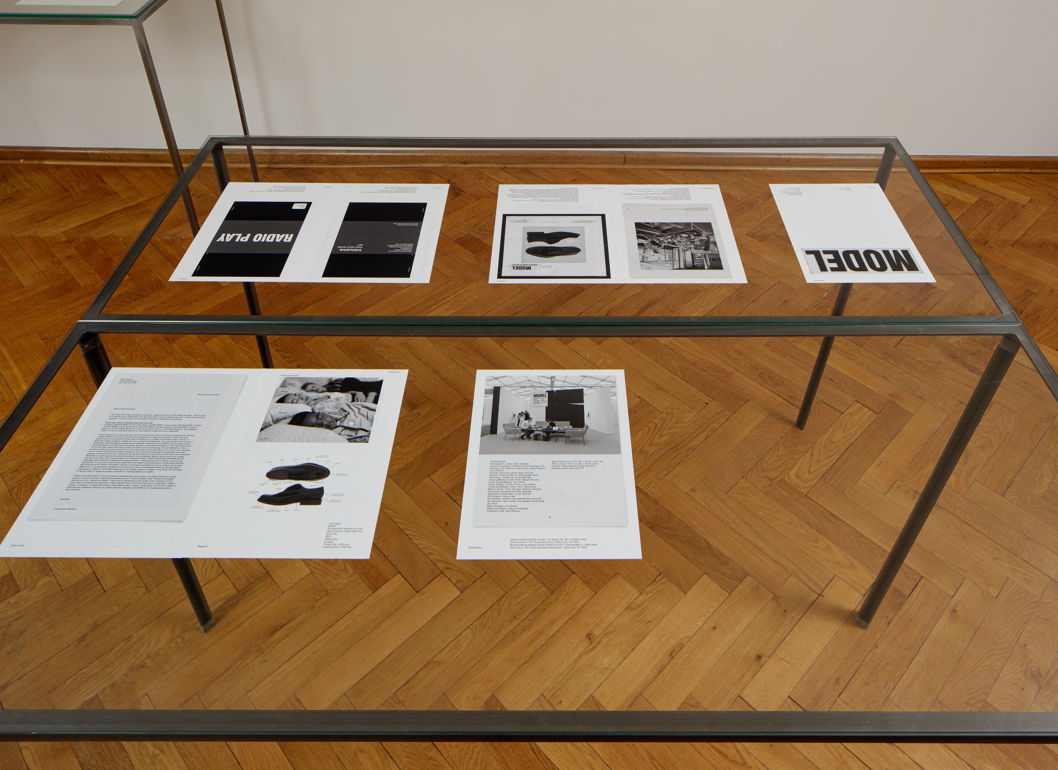 Christopher Williams, Werbung: Adapted for Use at Sammlung Haubrok and Paris Bar, Berlin, photo 9