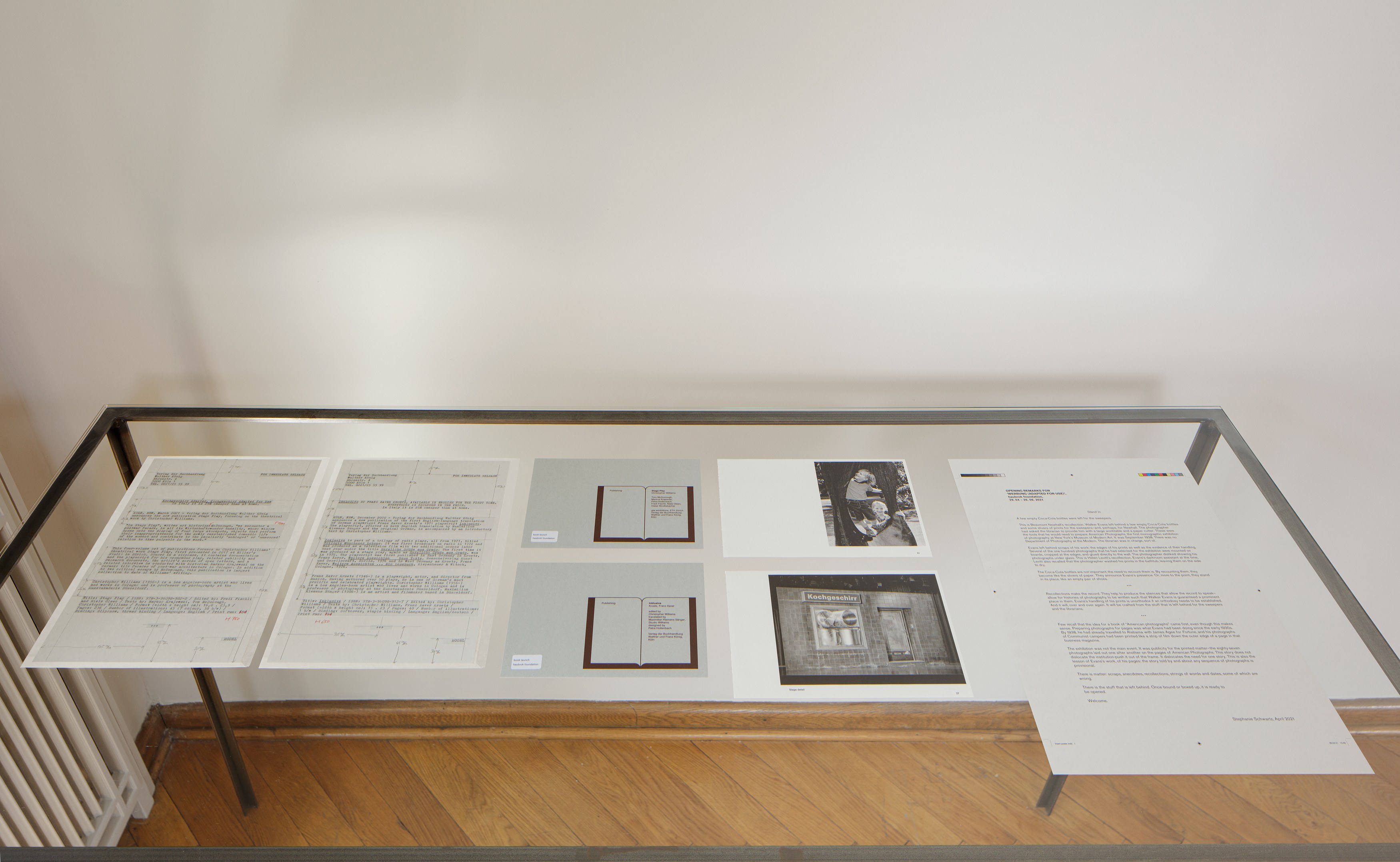 Christopher Williams, Werbung: Adapted for Use at Sammlung Haubrok and Paris Bar, Berlin, photo 11