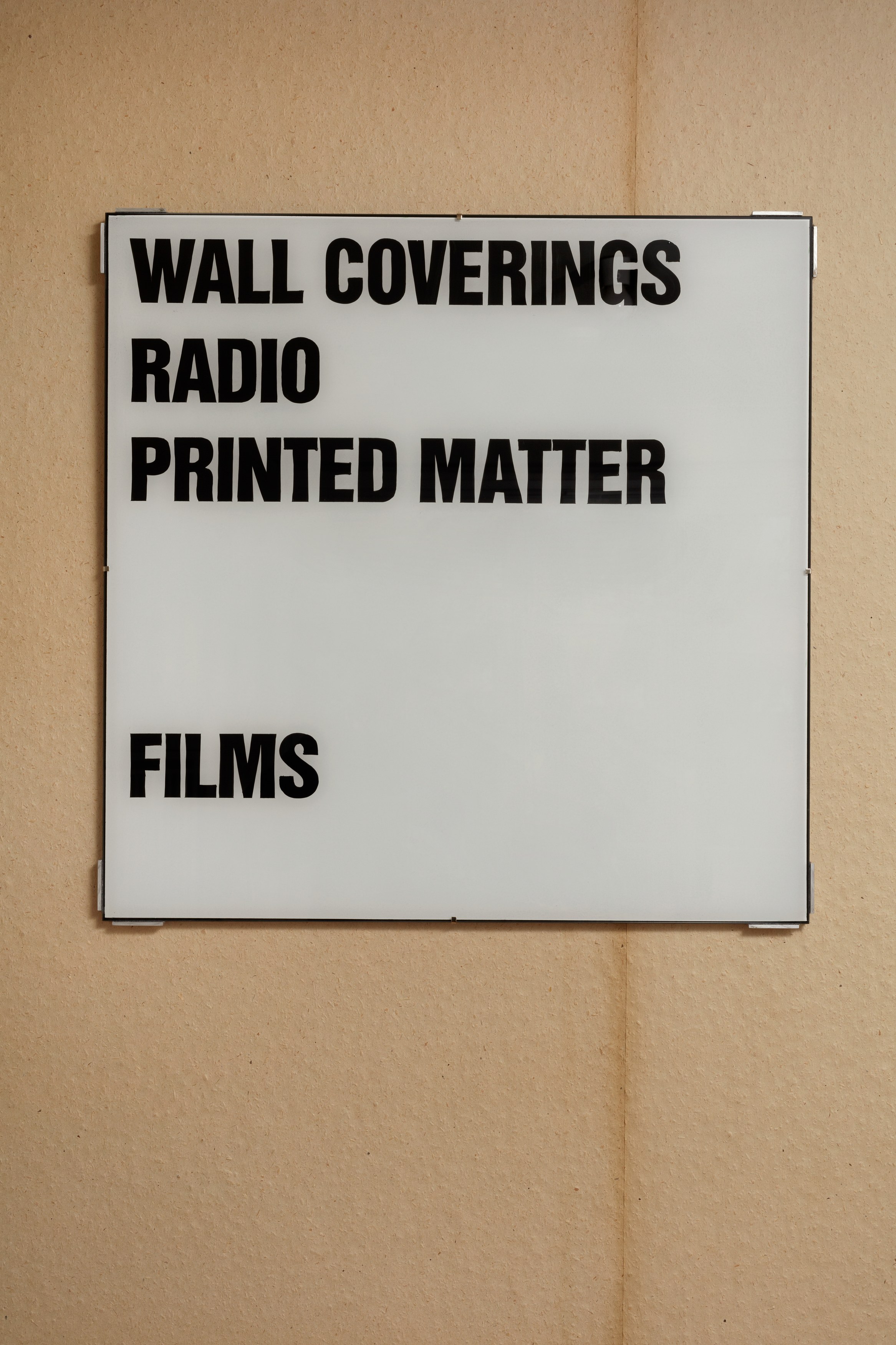 Christopher Williams, Werbung: Adapted for Use at Sammlung Haubrok and Paris Bar, Berlin, photo 14