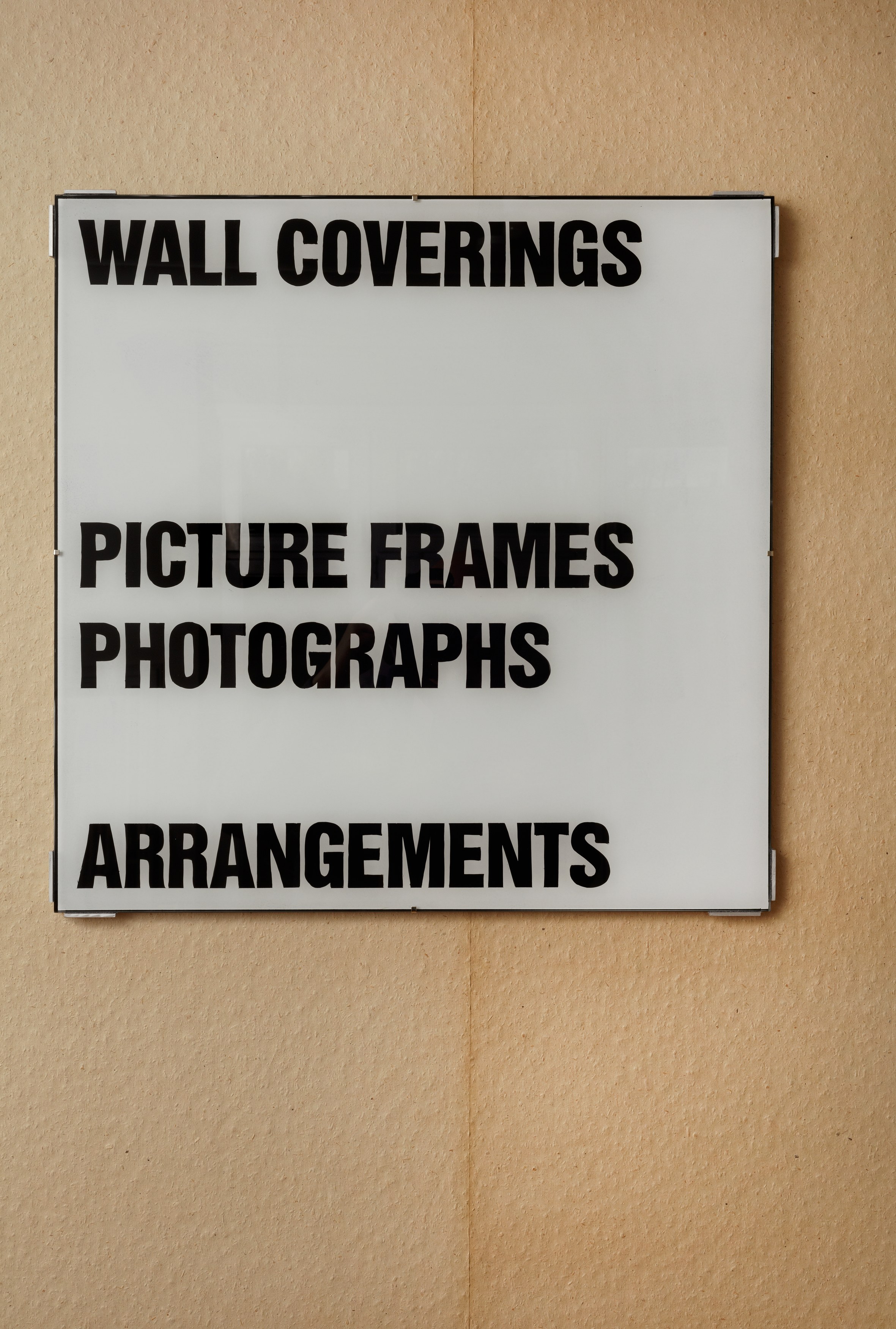 Christopher Williams, Werbung: Adapted for Use at Sammlung Haubrok and Paris Bar, Berlin, photo 22