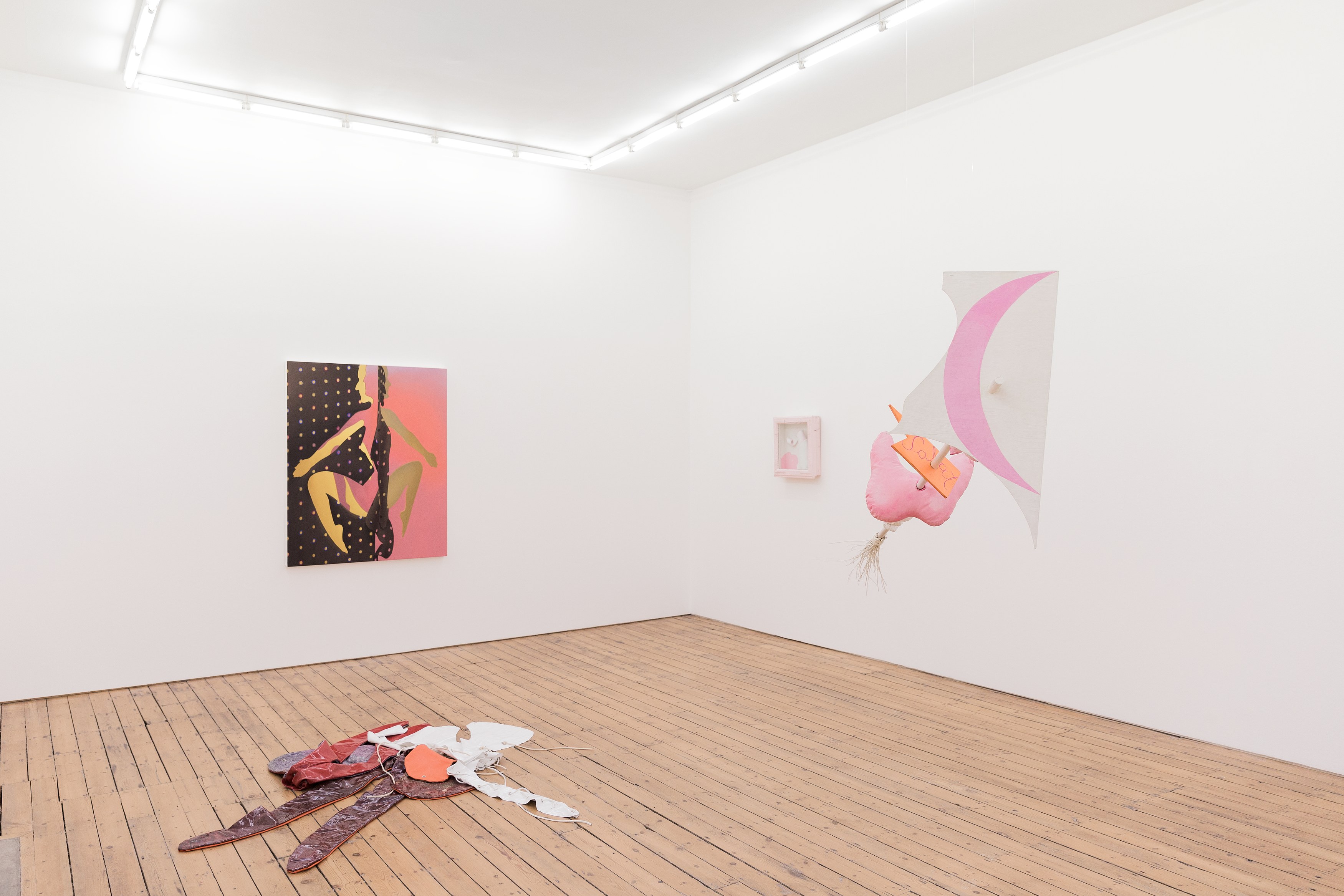 Sascha Braunig, Sandra Mujinga, Maria Pinińska-Bereś, SHAPESHIFTERS at The Approach, photo 11