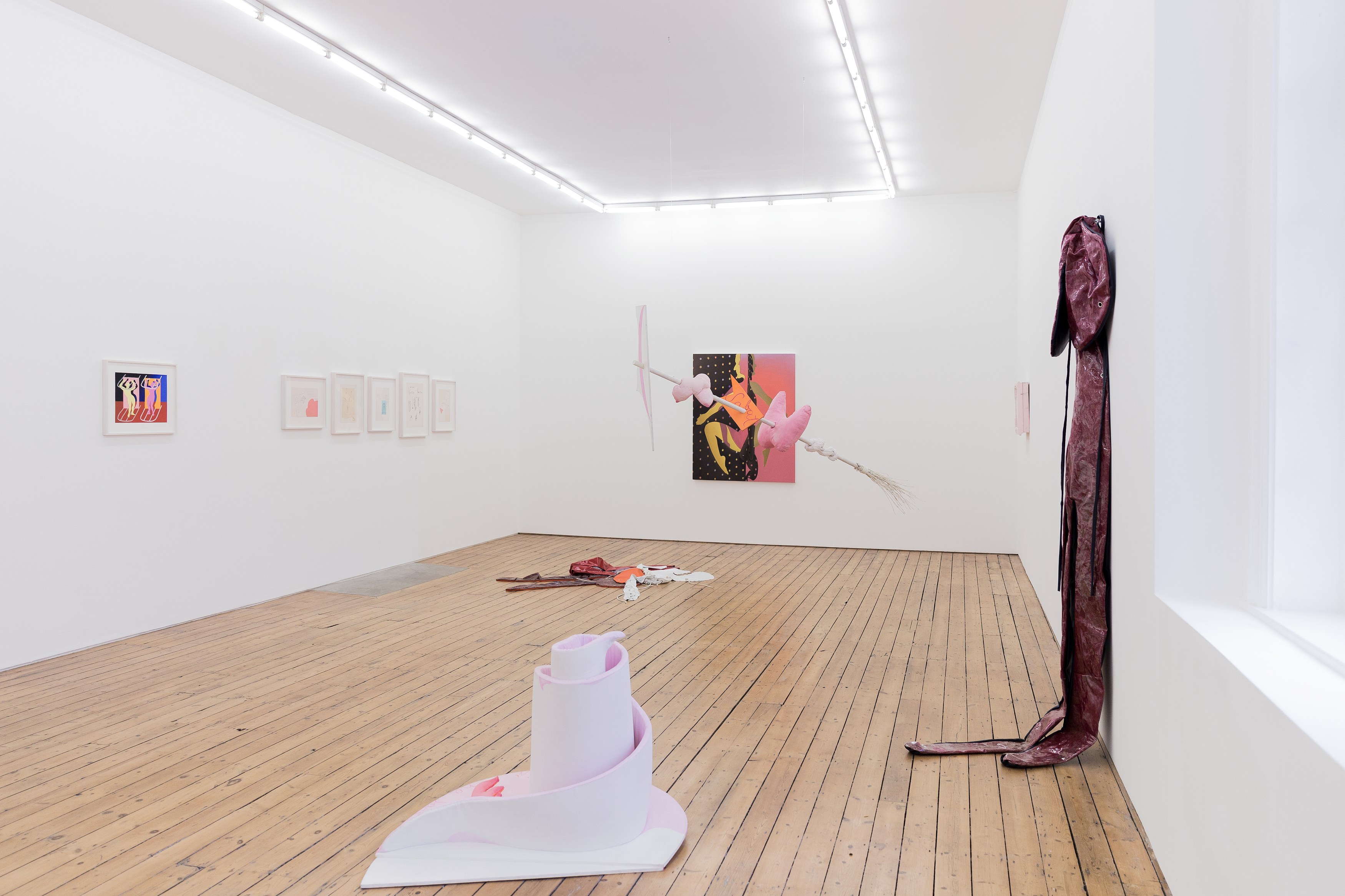 Sascha Braunig, Sandra Mujinga, Maria Pinińska-Bereś, SHAPESHIFTERS at The Approach, photo 12