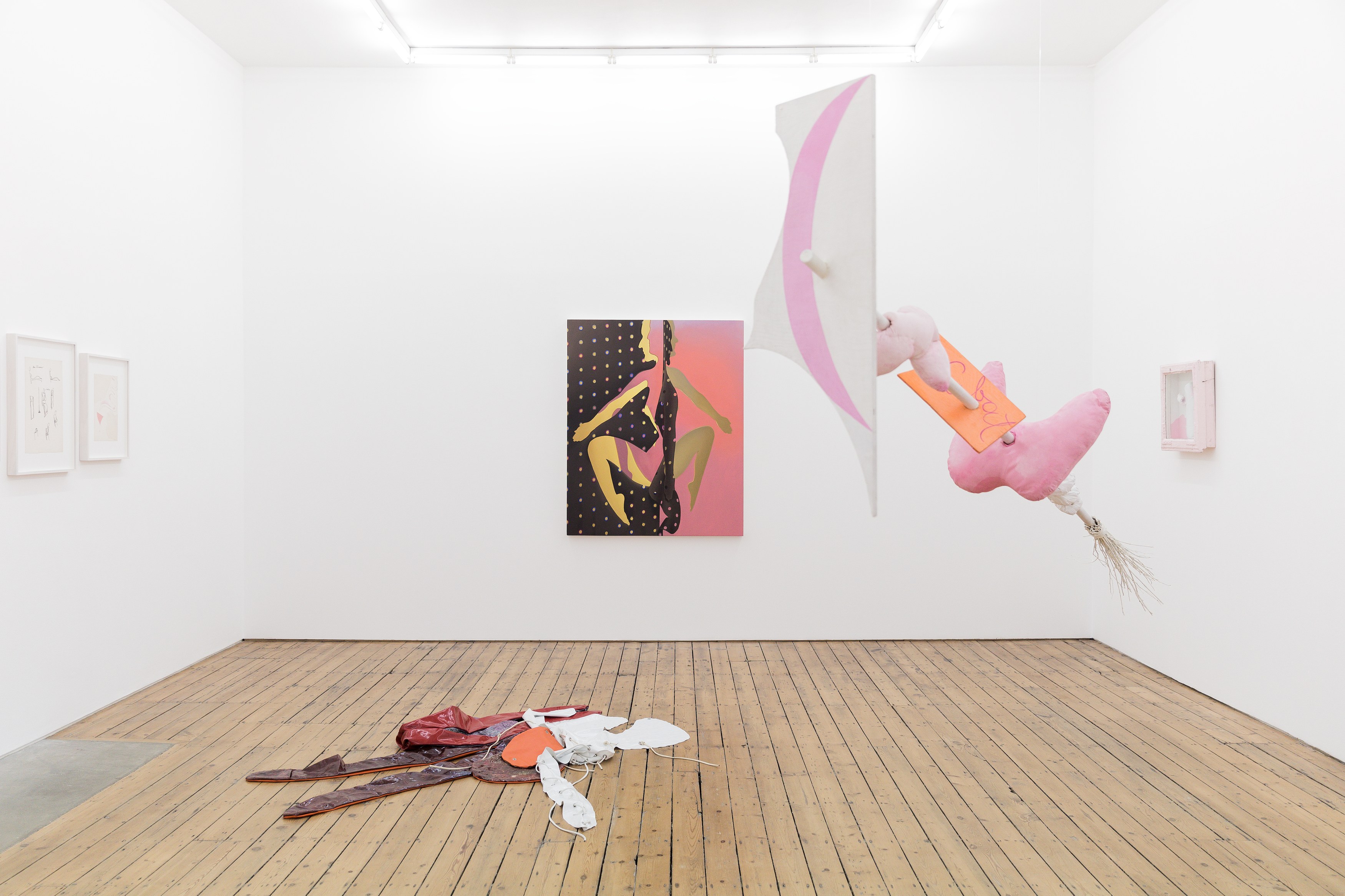 Sascha Braunig, Sandra Mujinga, Maria Pinińska-Bereś, SHAPESHIFTERS at The Approach, photo 14