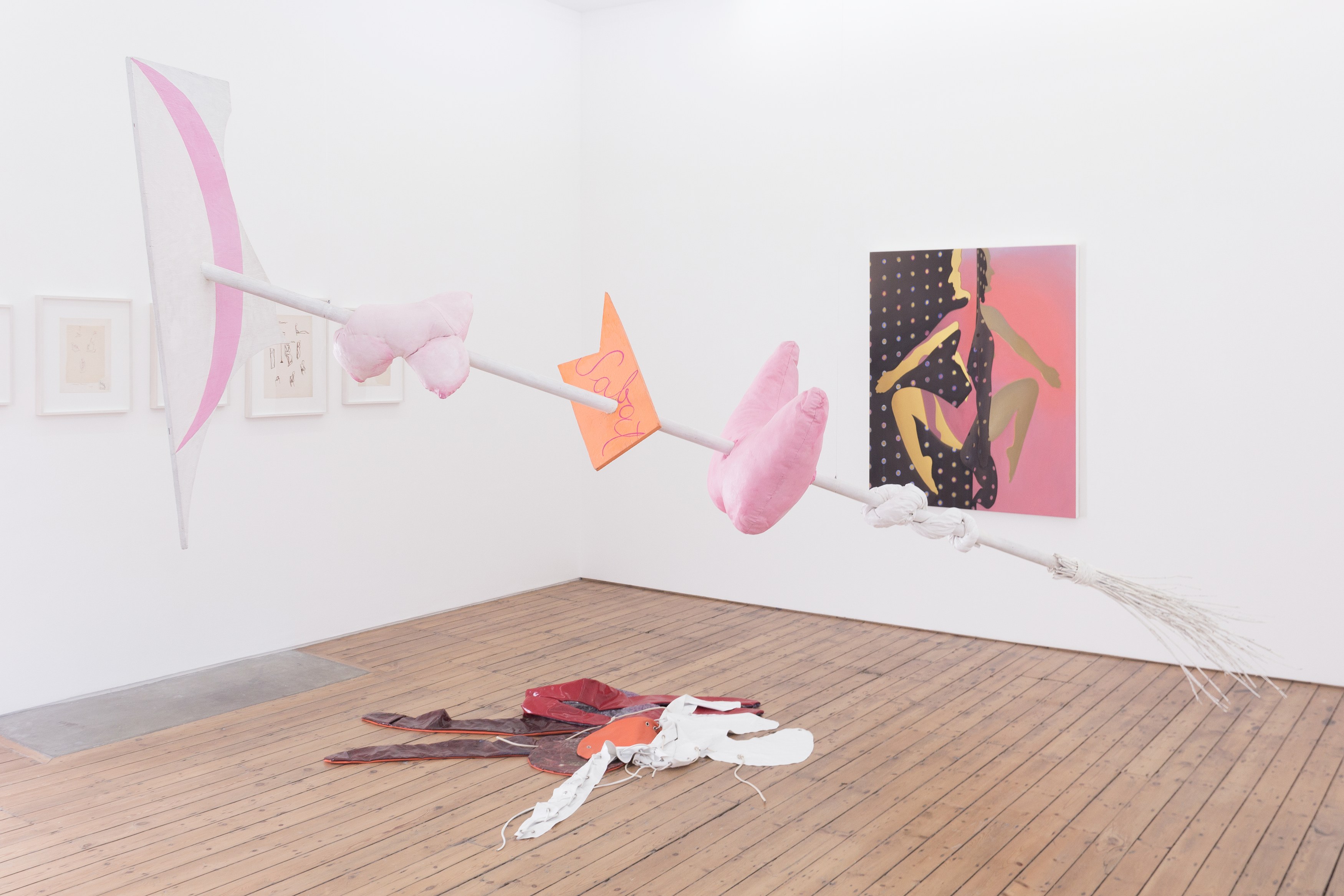Sascha Braunig, Sandra Mujinga, Maria Pinińska-Bereś, SHAPESHIFTERS at The Approach, photo 15