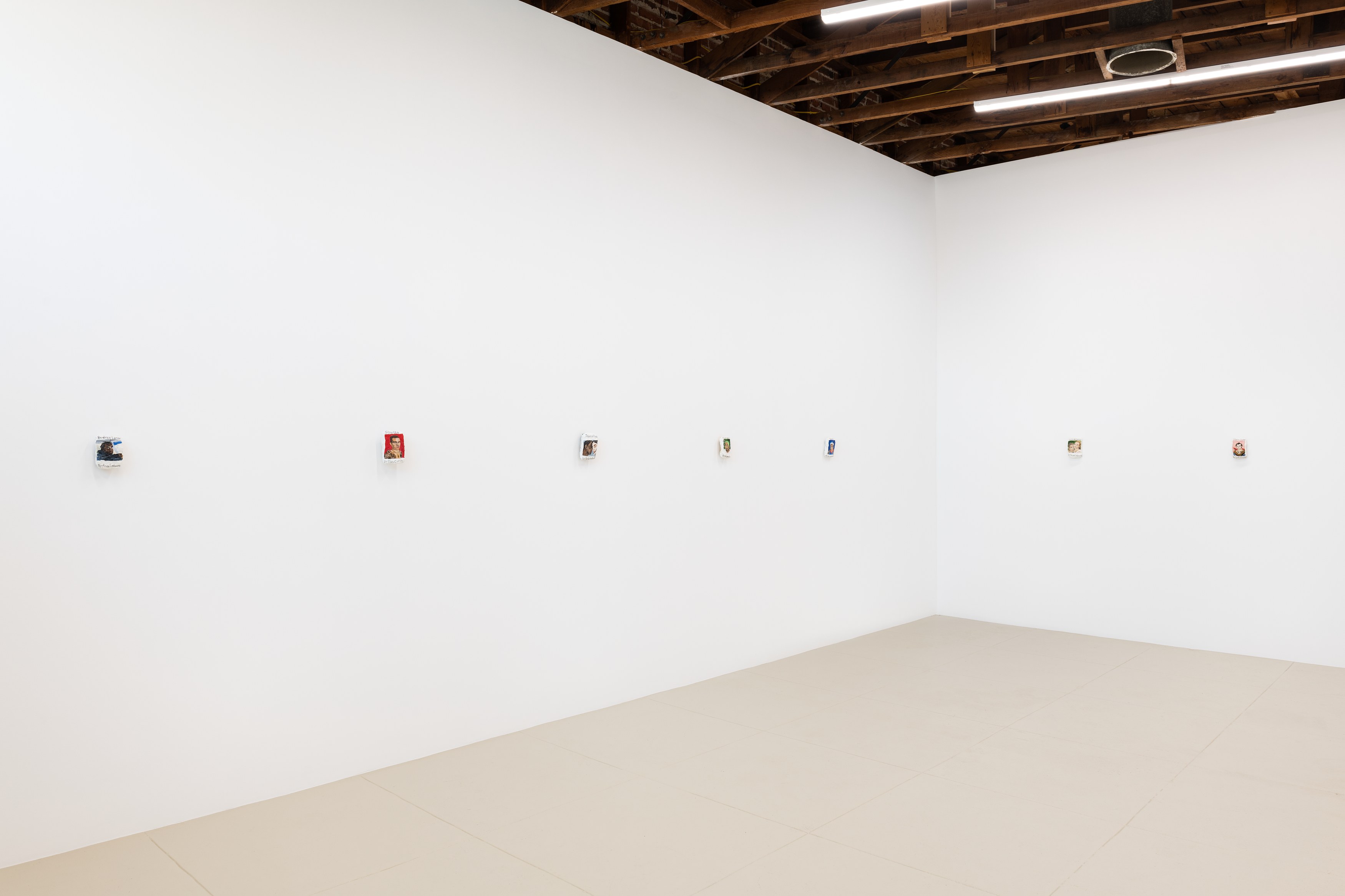 Sophie Barber, Kim and Kanye kiss without tongues at Chris Sharp Gallery, photo 2