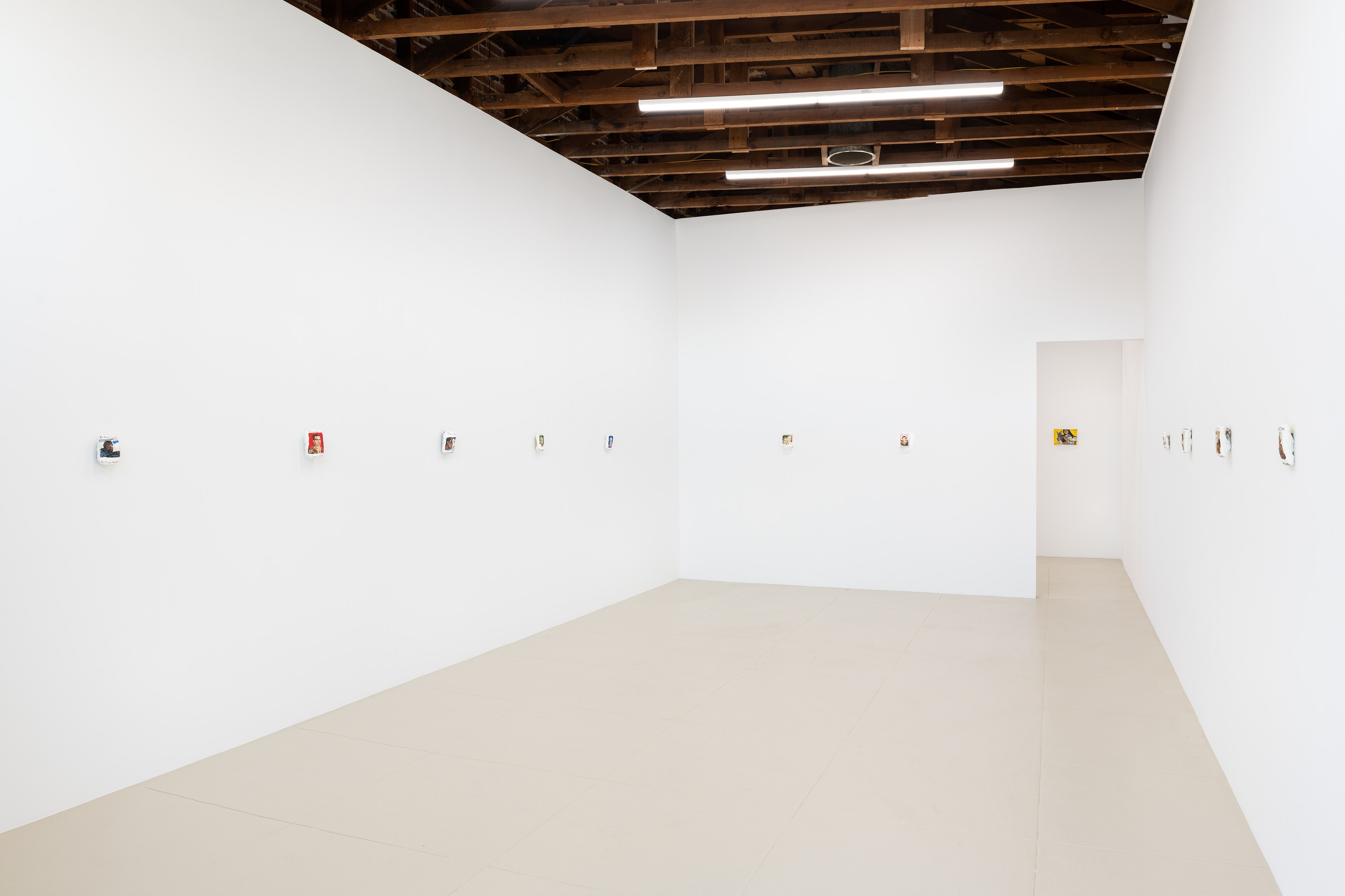 Sophie Barber, Kim and Kanye kiss without tongues at Chris Sharp Gallery, photo 3