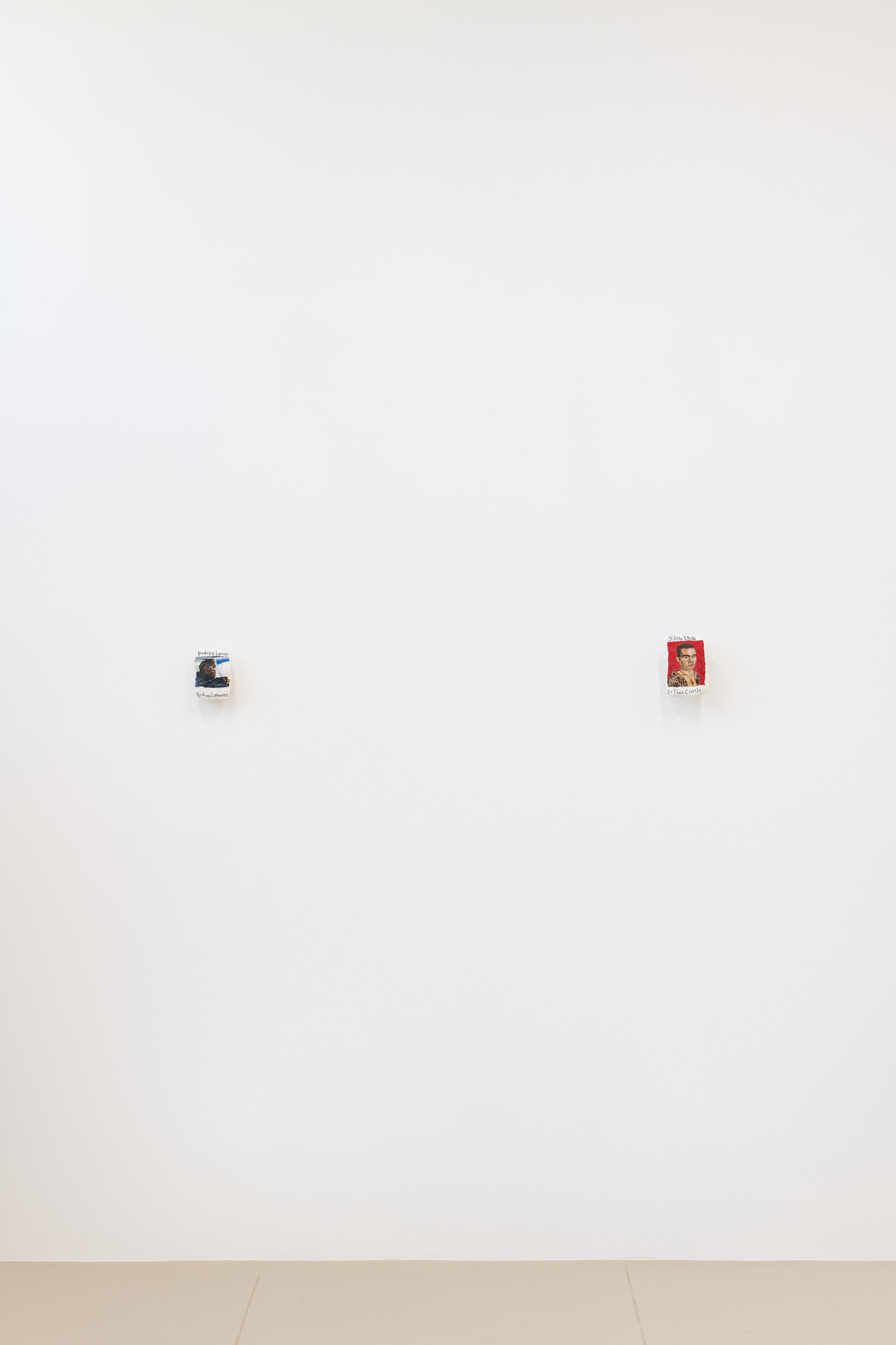 Sophie Barber, Kim and Kanye kiss without tongues at Chris Sharp Gallery, photo 4