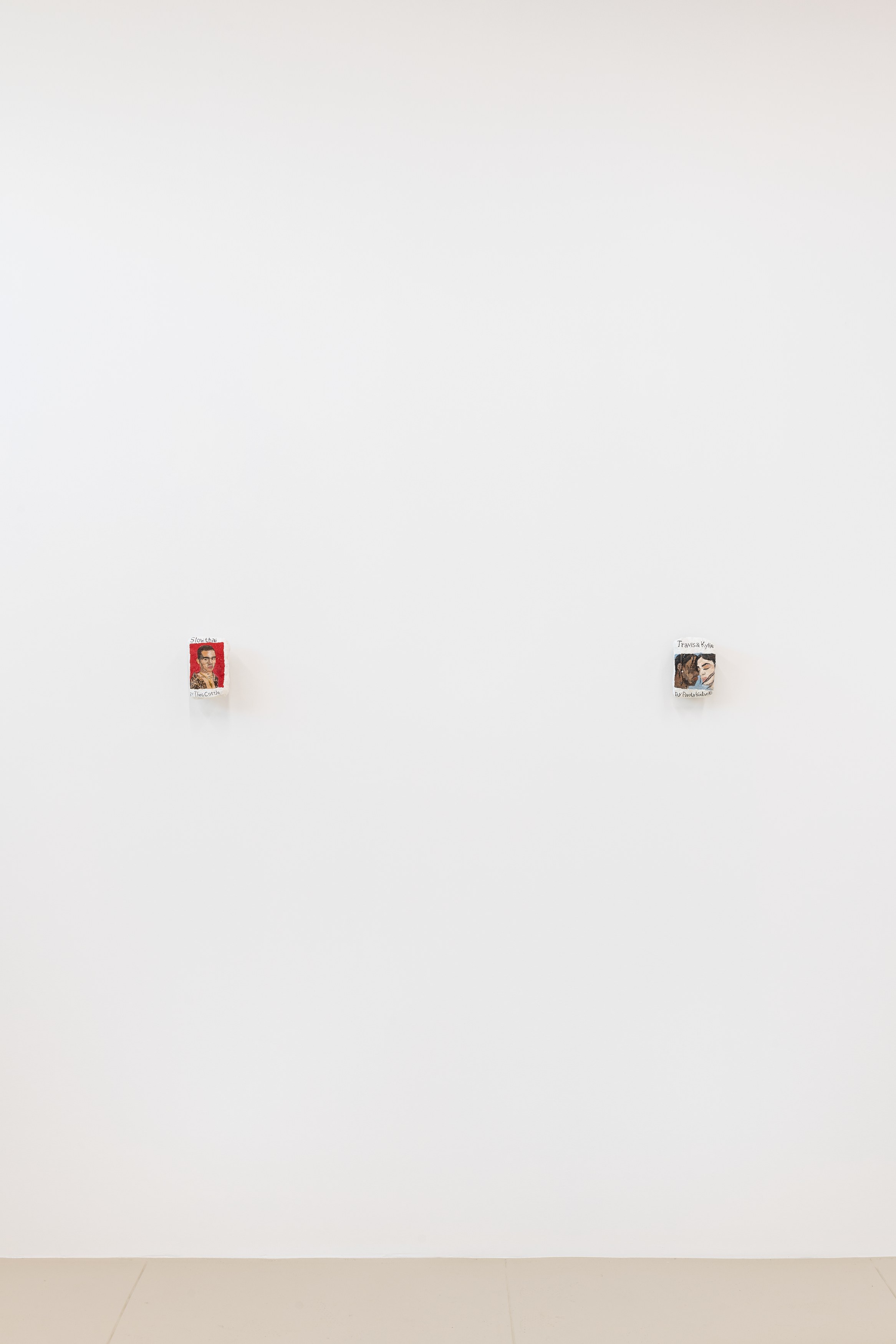 Sophie Barber, Kim and Kanye kiss without tongues at Chris Sharp Gallery, photo 5