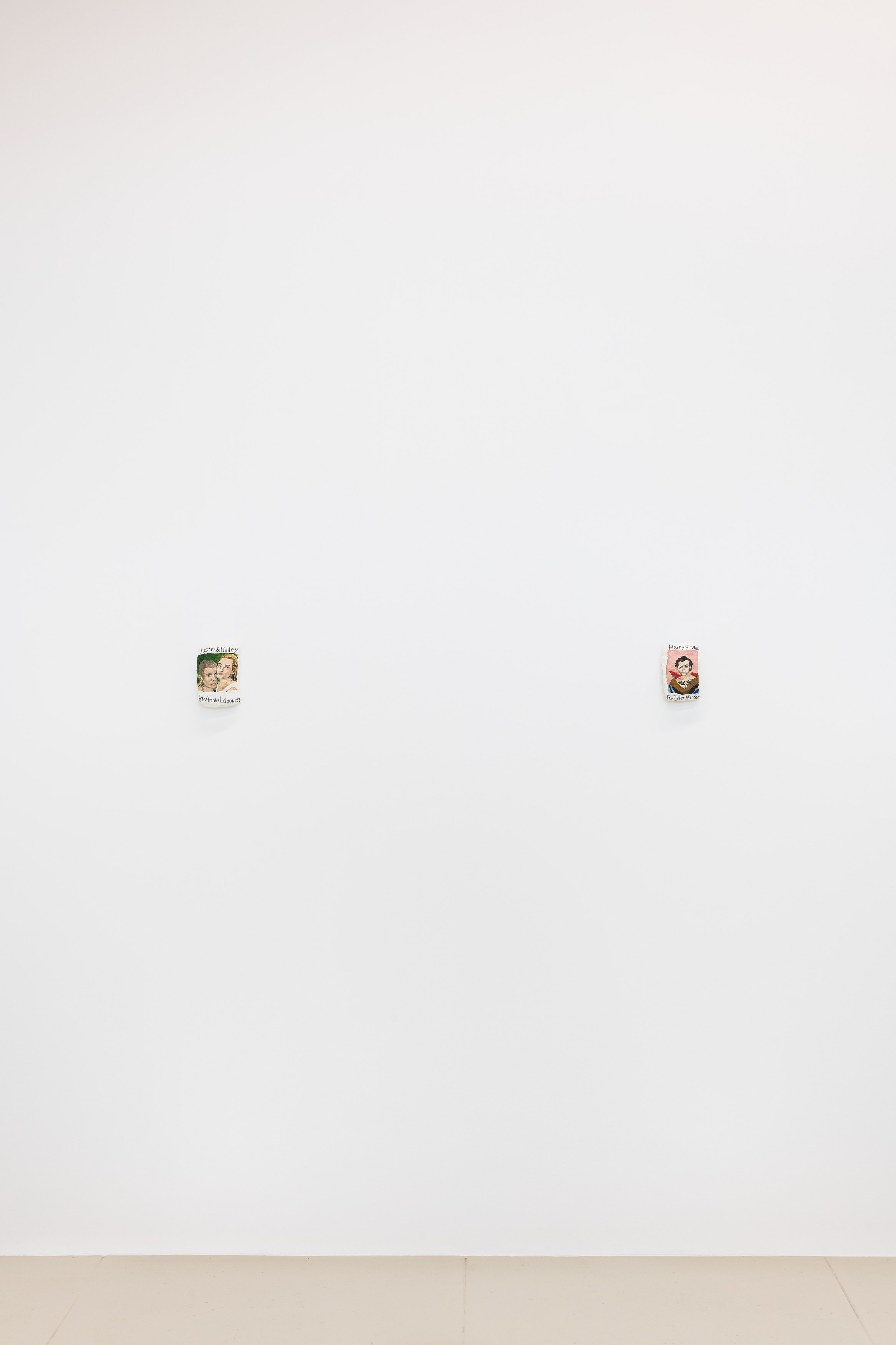Sophie Barber, Kim and Kanye kiss without tongues at Chris Sharp Gallery, photo 8