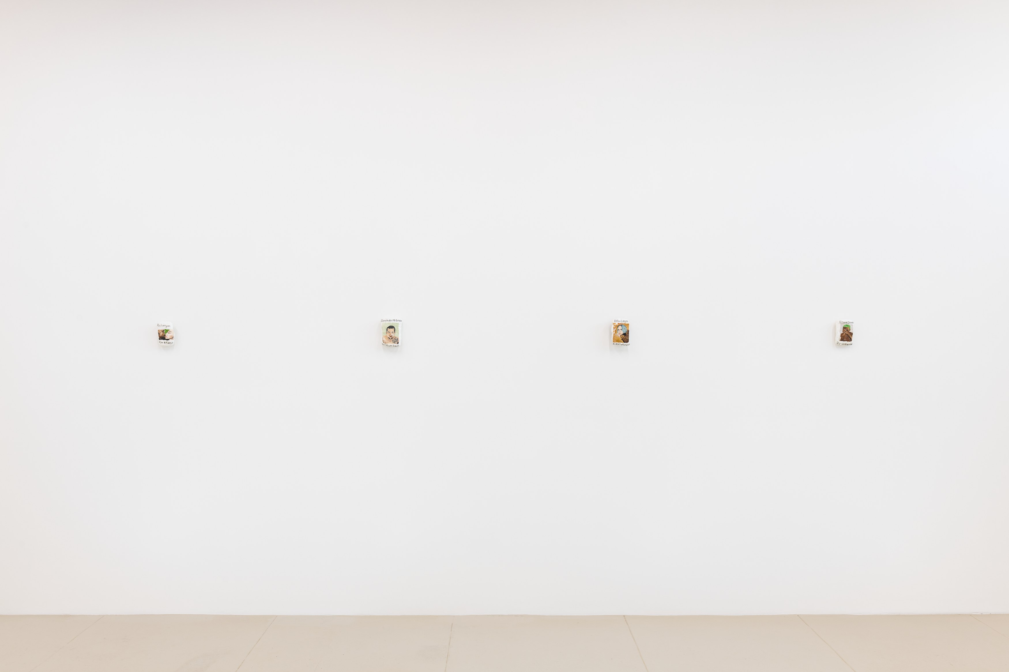 Sophie Barber, Kim and Kanye kiss without tongues at Chris Sharp Gallery, photo 12