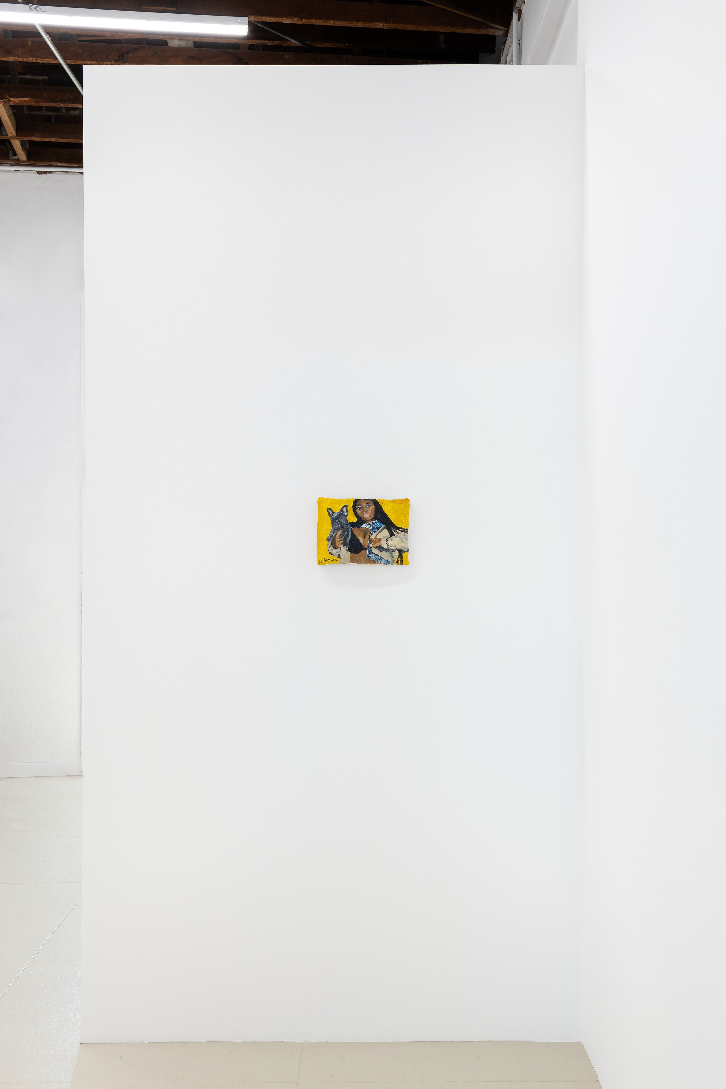 Sophie Barber, Kim and Kanye kiss without tongues at Chris Sharp Gallery, photo 18
