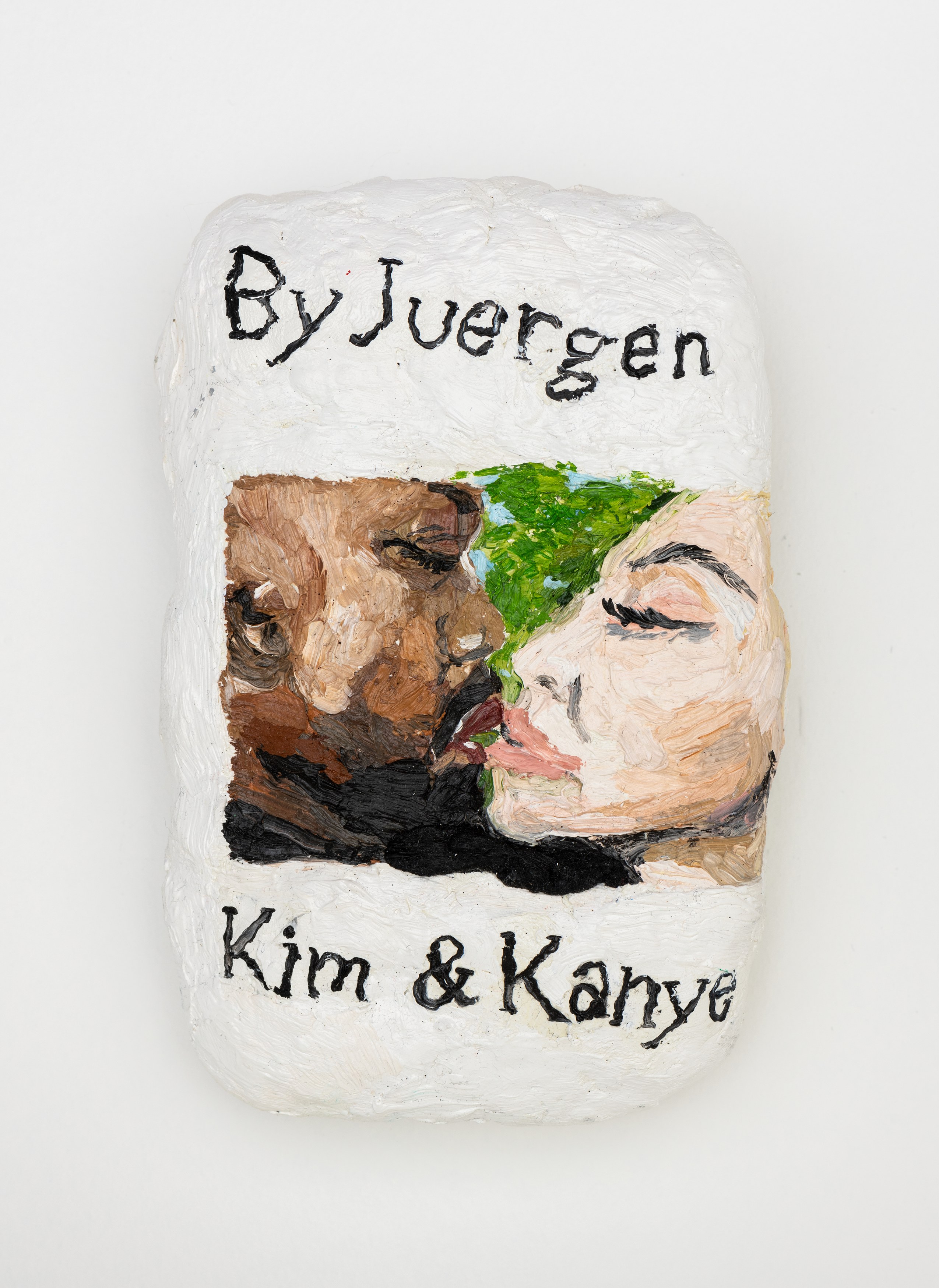 Sophie Barber, Kim and Kanye kiss without tongues at Chris Sharp Gallery, photo 28