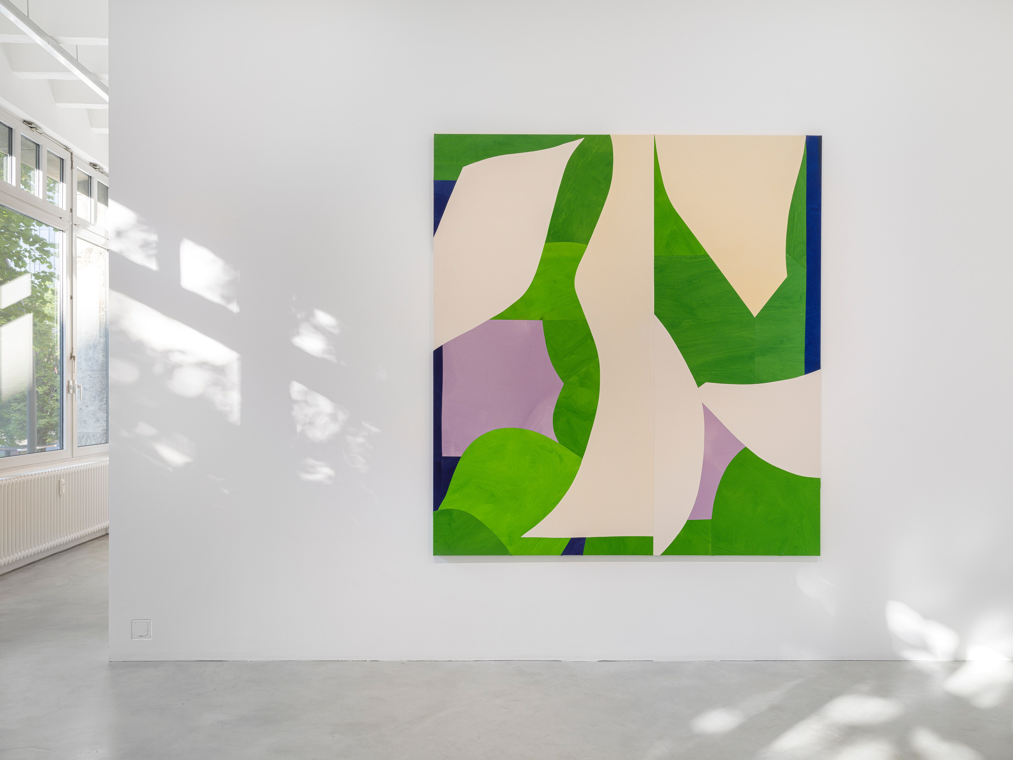 Sarah Crowner, Plant Based at Galerie Nordenhake, photo 15