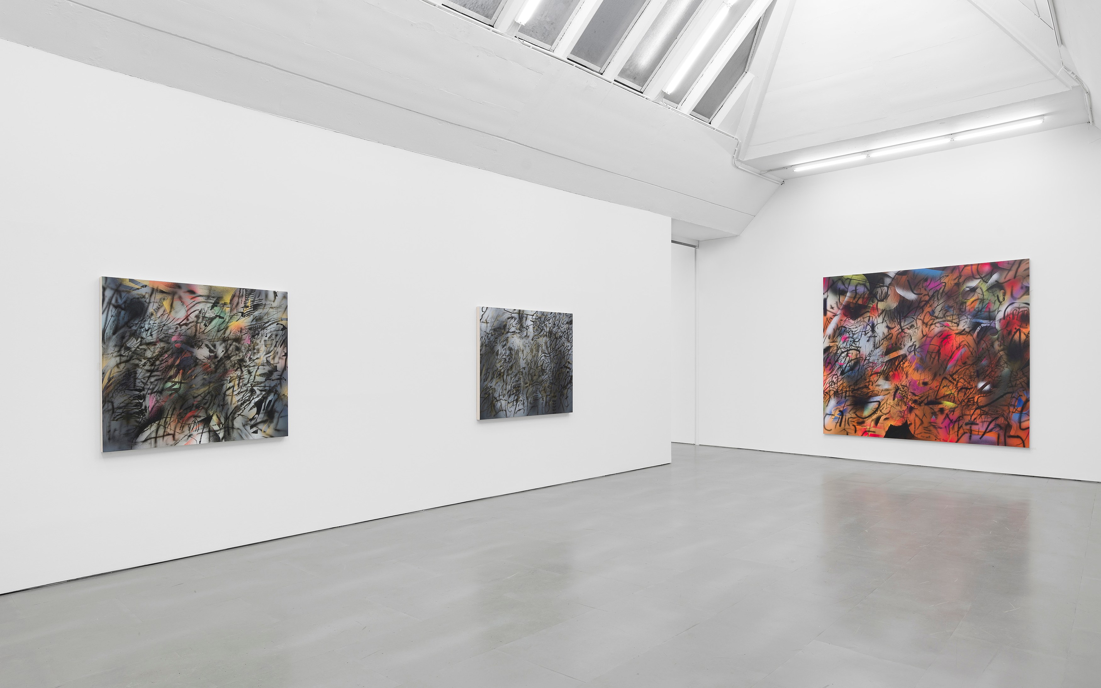 Julie Mehretu, Metoikos (In Between Paintings) at Carlier Gebauer, photo 7