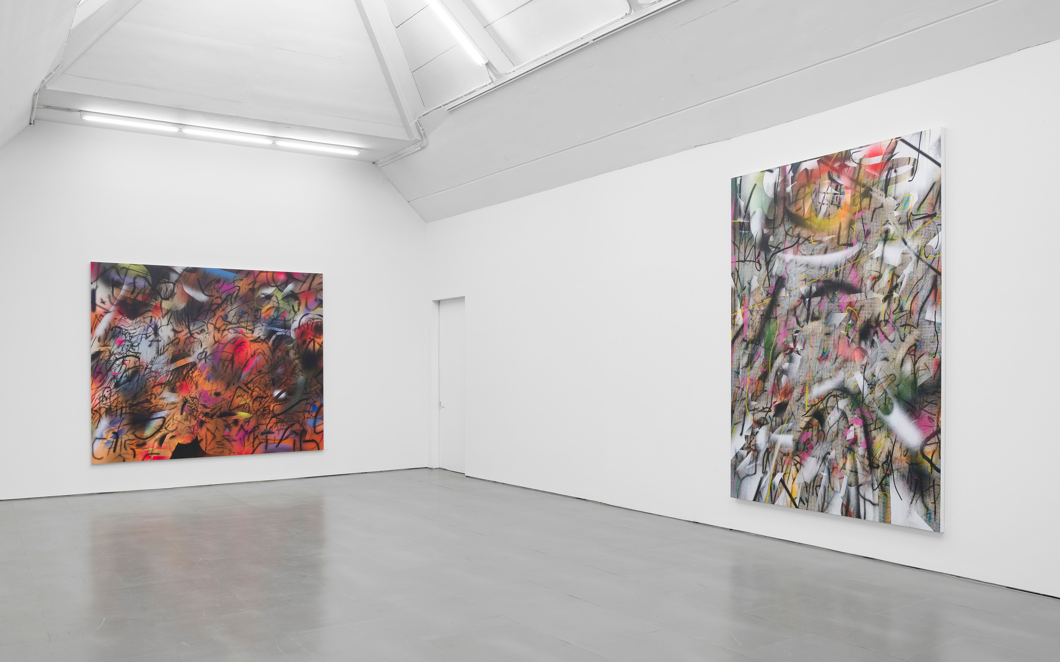 Julie Mehretu, Metoikos (In Between Paintings) at Carlier Gebauer, photo 8