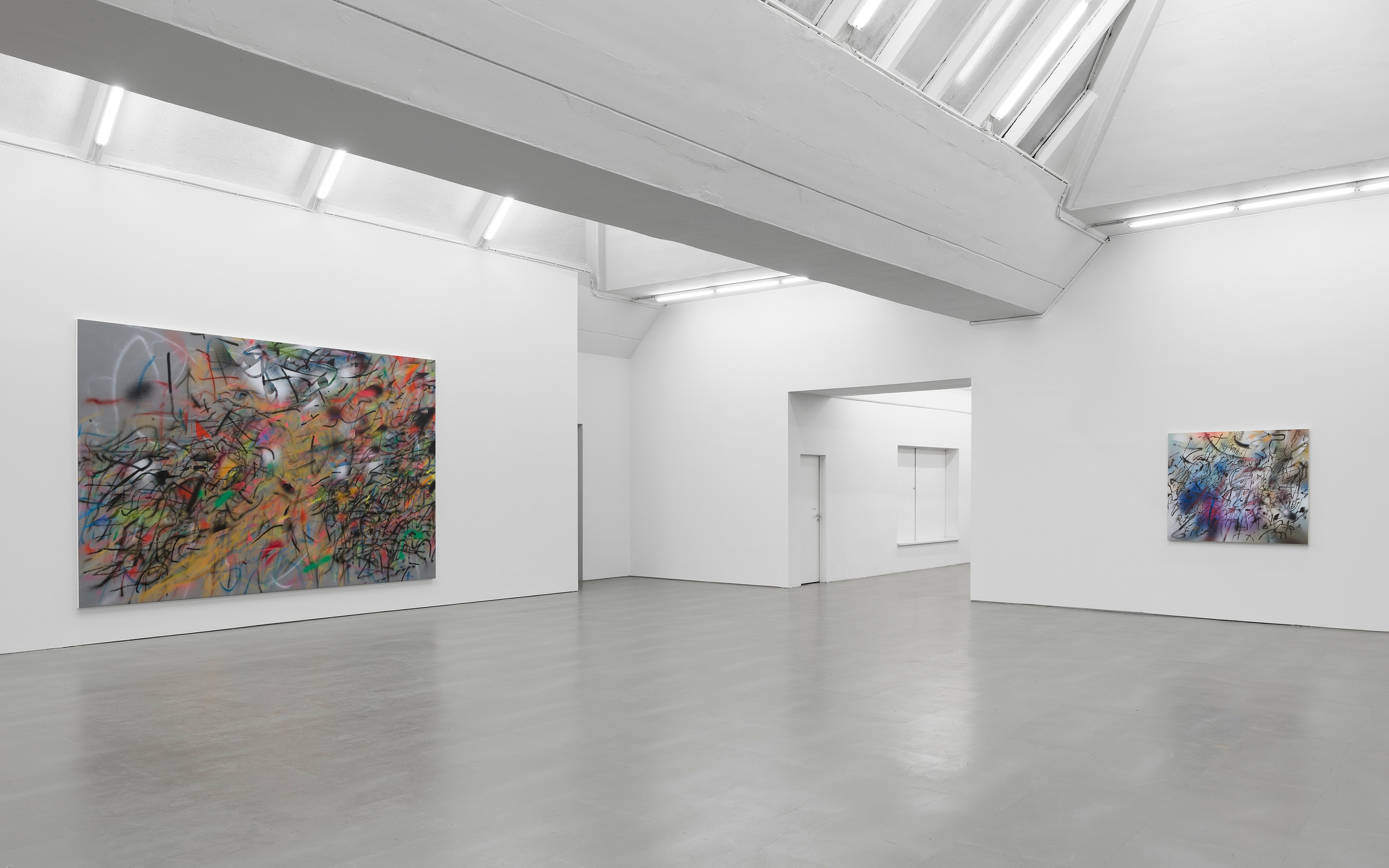 Julie Mehretu, Metoikos (In Between Paintings) at Carlier Gebauer, photo 3