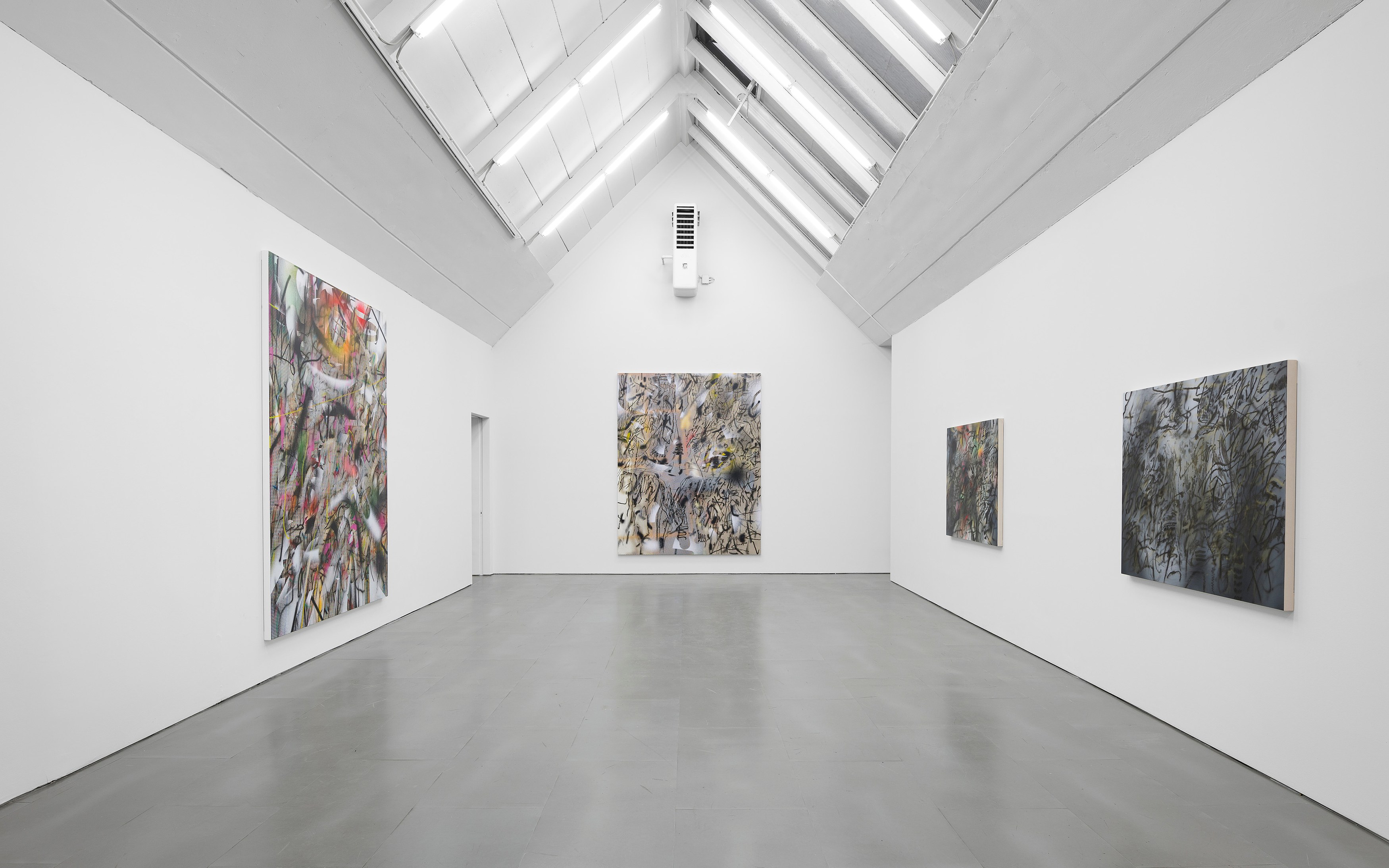 Julie Mehretu, Metoikos (In Between Paintings) at Carlier Gebauer, photo 5
