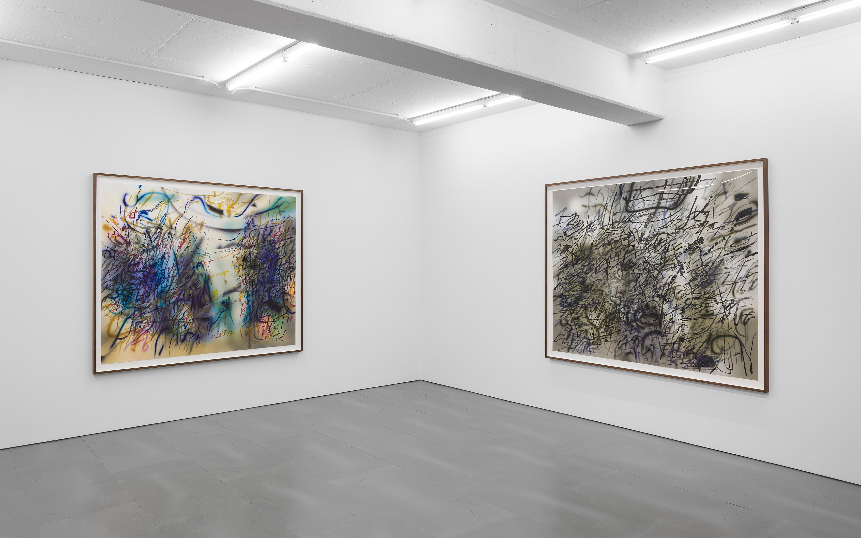 Julie Mehretu, Metoikos (In Between Paintings) at Carlier Gebauer, photo 9