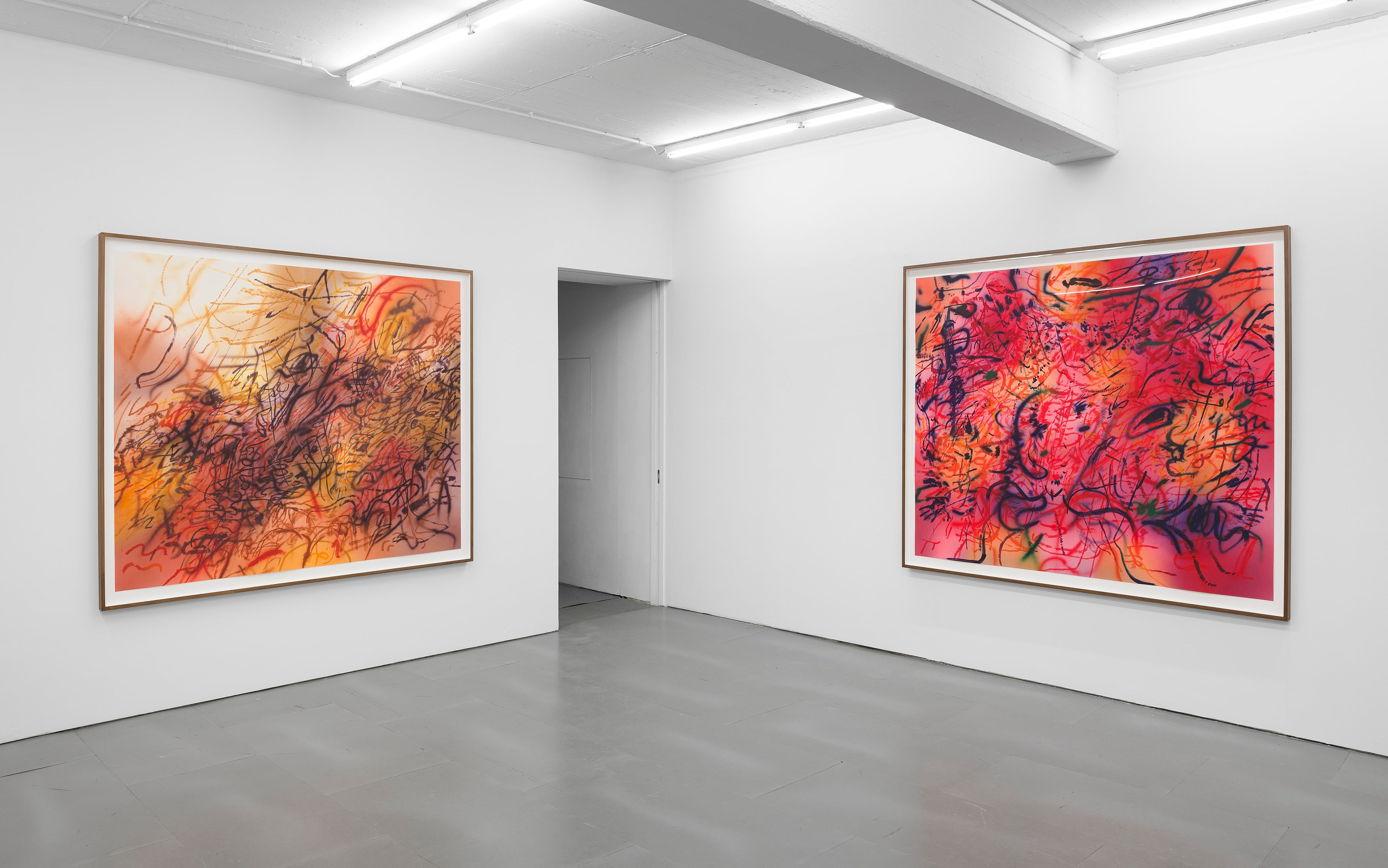 Julie Mehretu, Metoikos (In Between Paintings) at Carlier Gebauer, photo 10